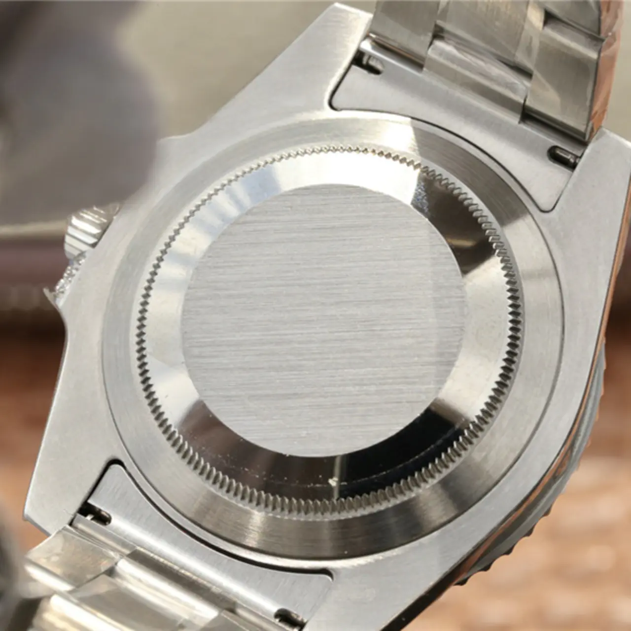 Rolex Submariner Silver Black Diamond 40mm - LITELUX