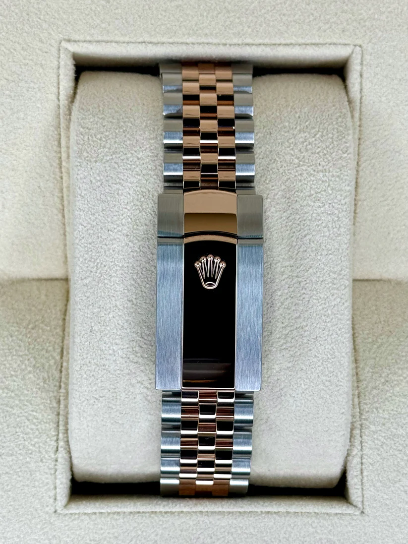 RLX Datejust 41mm 126331 Sundust Diamond Jubilee Steel and Everose Gold Watch - LITELUX