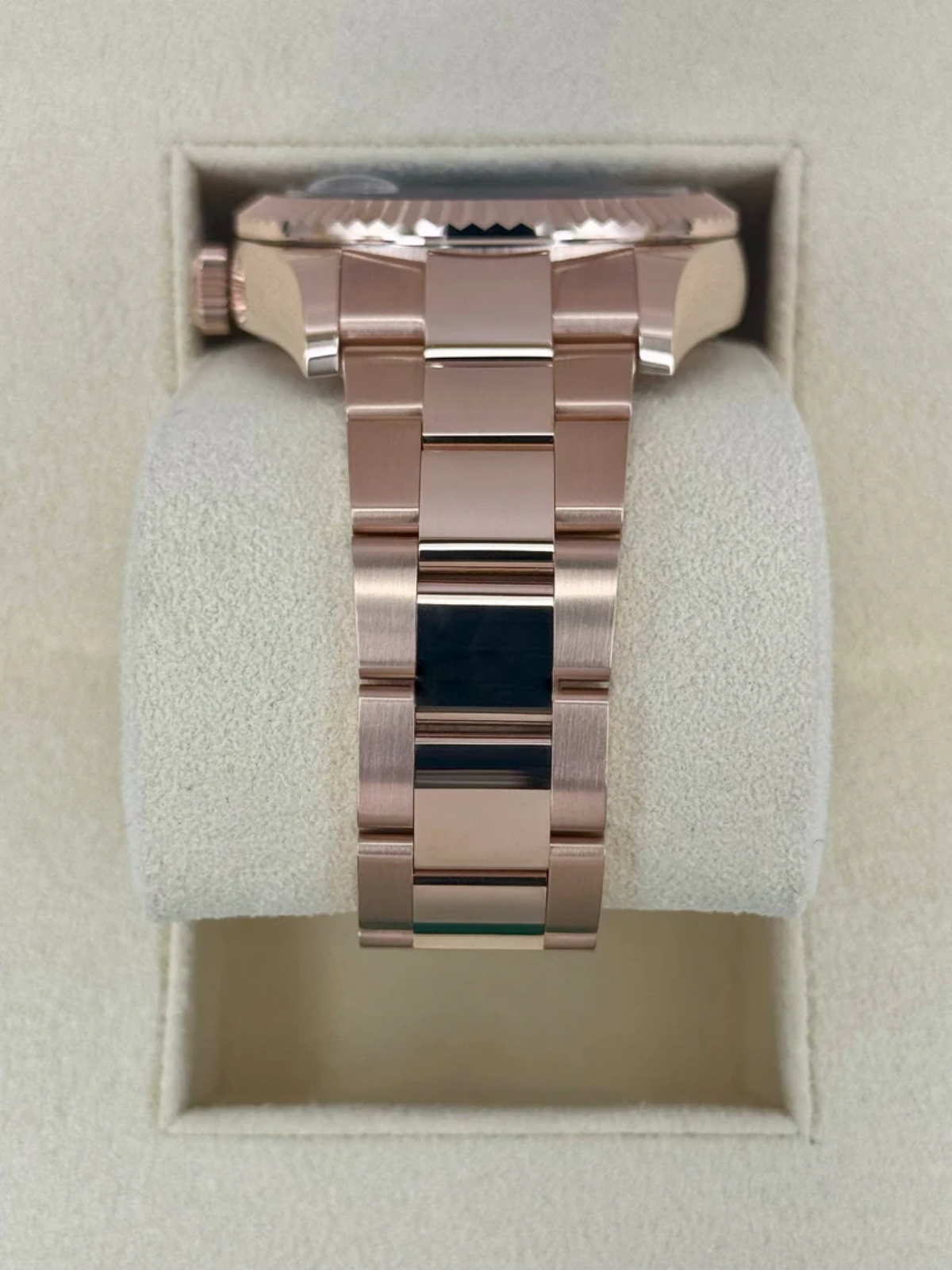 RLX Sky-Dweller 42mm 336935-0001 Rose Gold Blue Dial Oyster - LITELUX