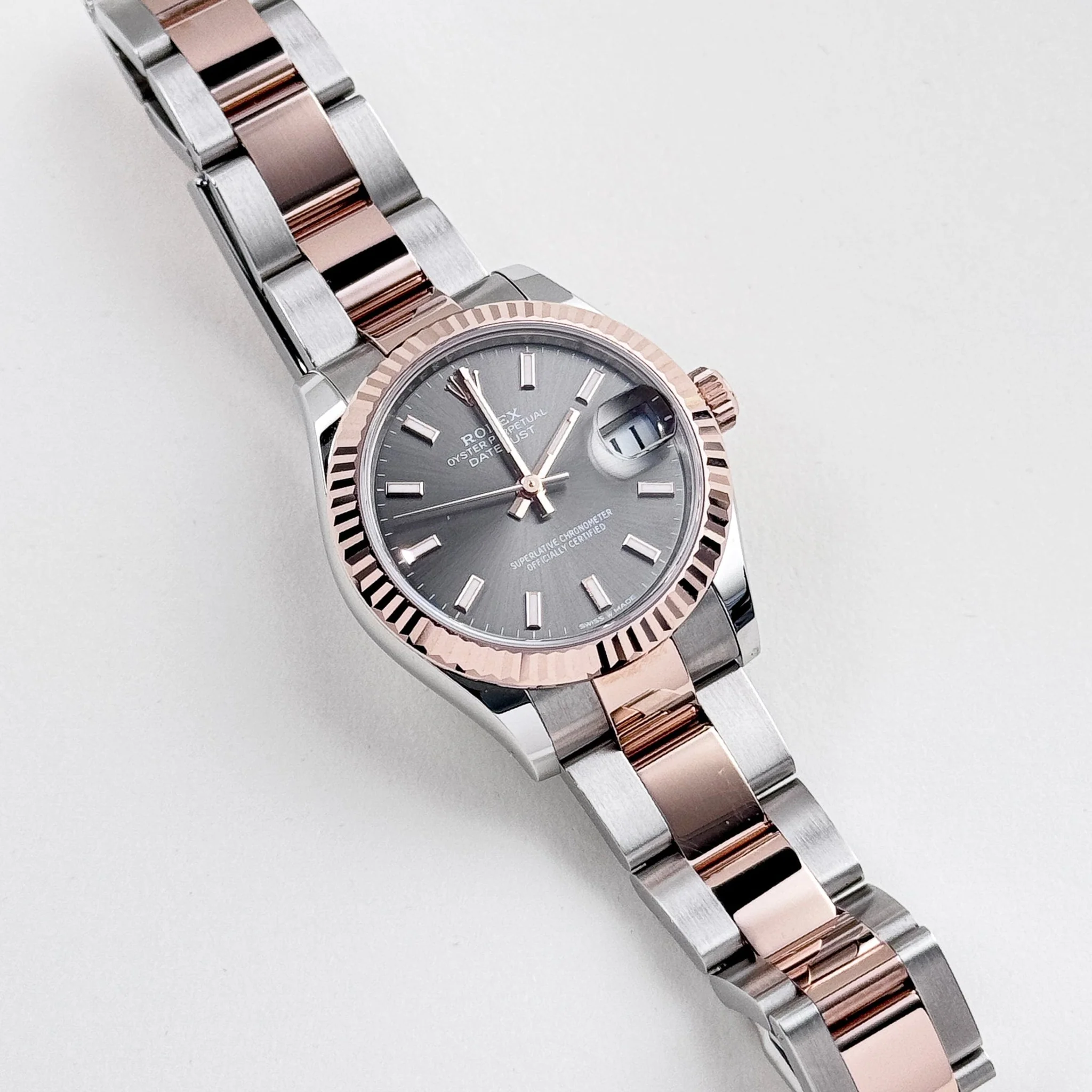 RLX Datejust 36mm 126201 Slate Dial Oyster Bracelet Watch - LITELUX