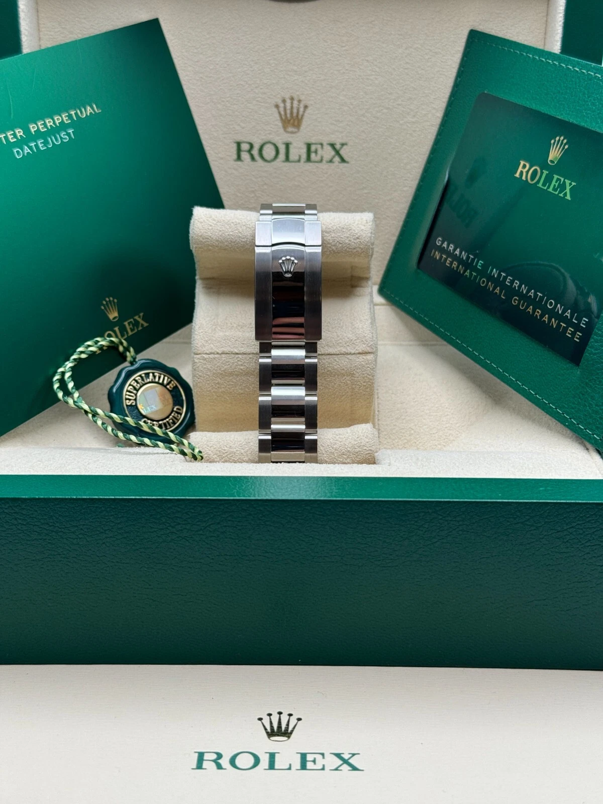RLX Datejust 41mm 126334 Dark Rhodium Index Jubilee Stainless Steel - LITELUX