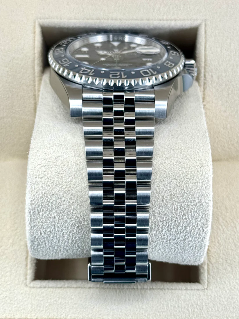 RLX GMT-Master II 40mm 126710GRNR-0003 Black Dial Jubilee Watch - LITELUX