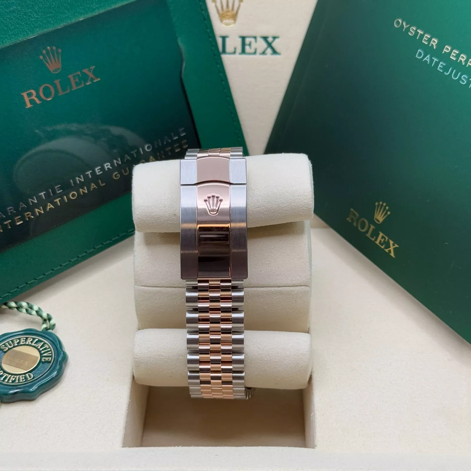 RLX Datejust 41mm 126331 Oyster Band Steel and Everose Gold Men’s Watch - LITELUX