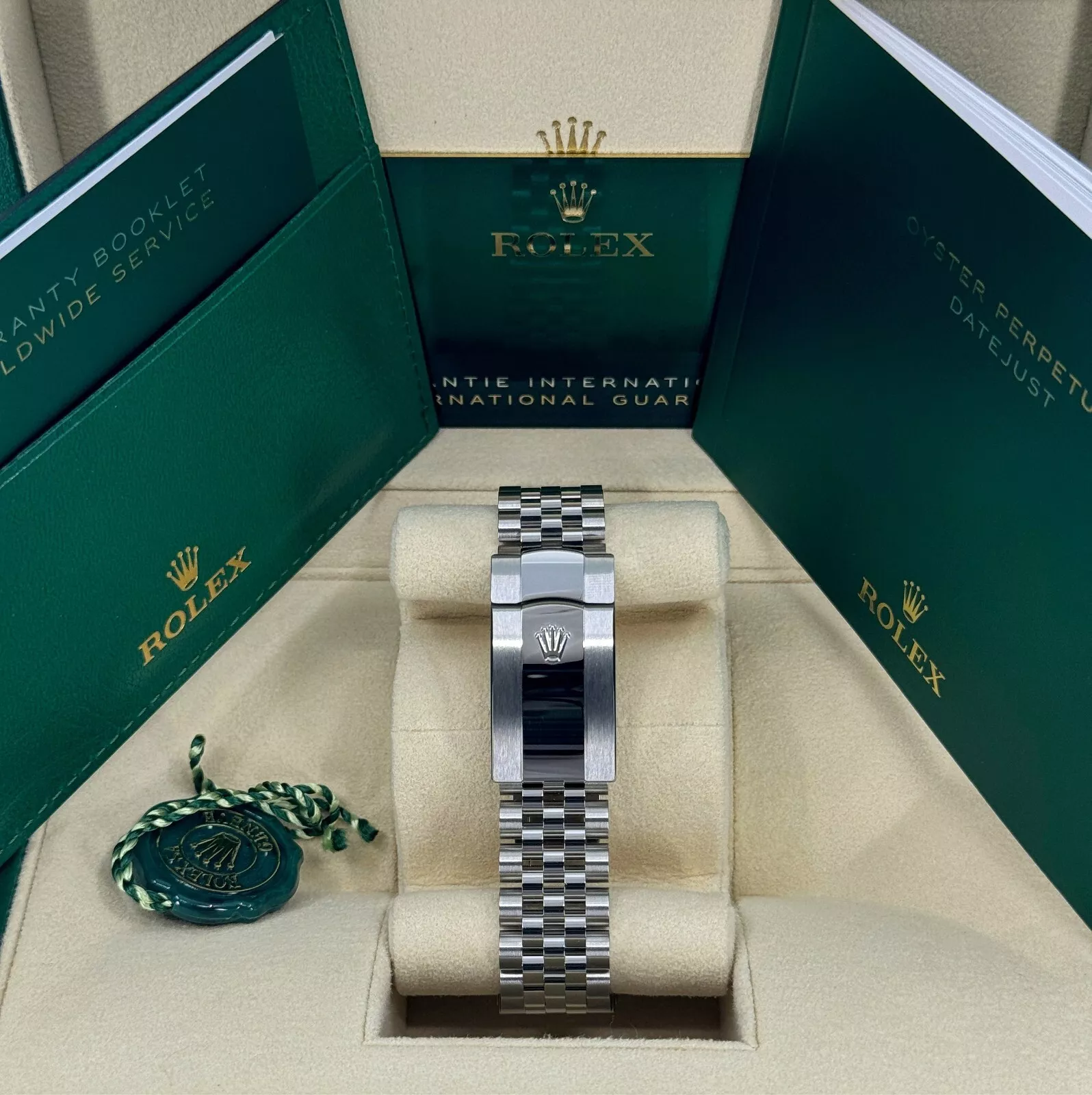 RLX Datejust 41mm 126300 Black Index Oyster 41mm Stainless Steel Watch - LITELUX