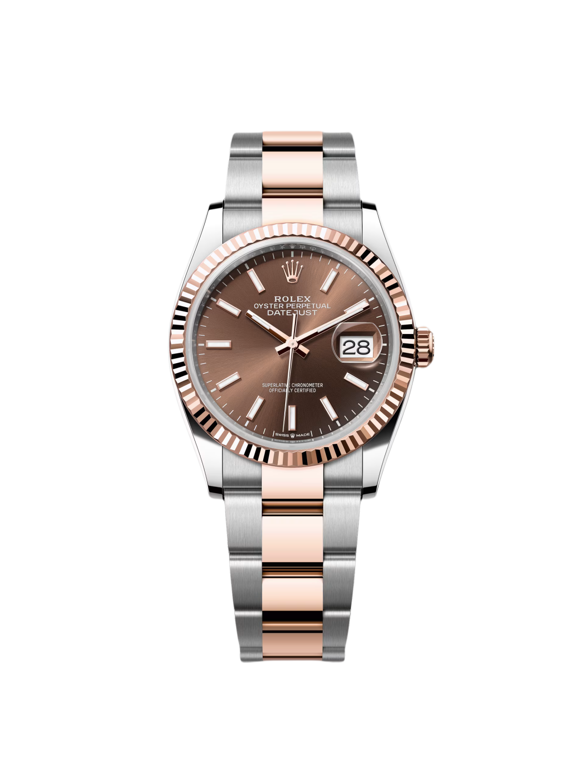 RLX Datejust 36mm 126231 Chocolate Dial Oyster Bracelet - LITELUX