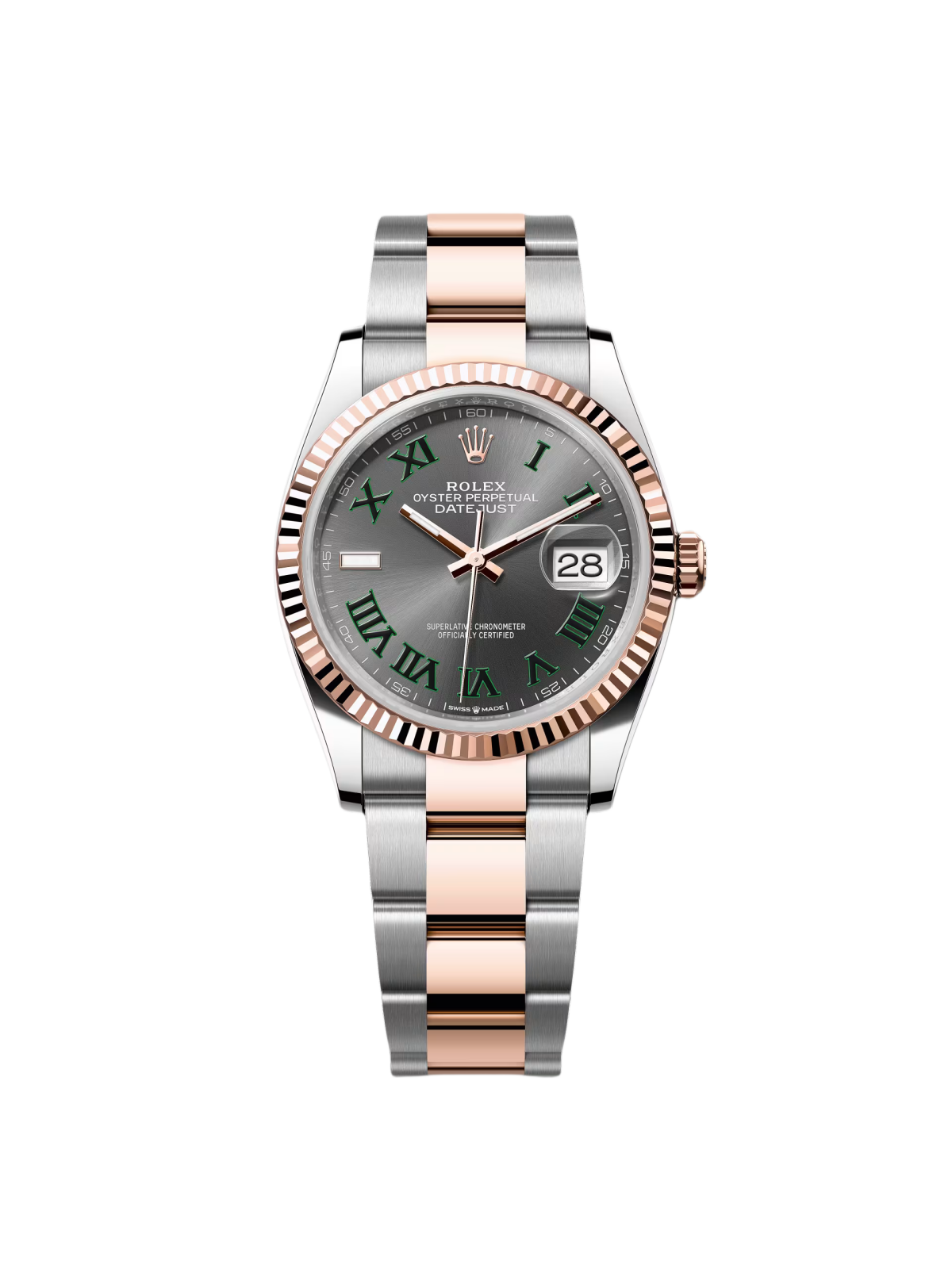 RLX Datejust 36mm 126231 Slate Dial Oyster Bracelet Watch - LITELUX