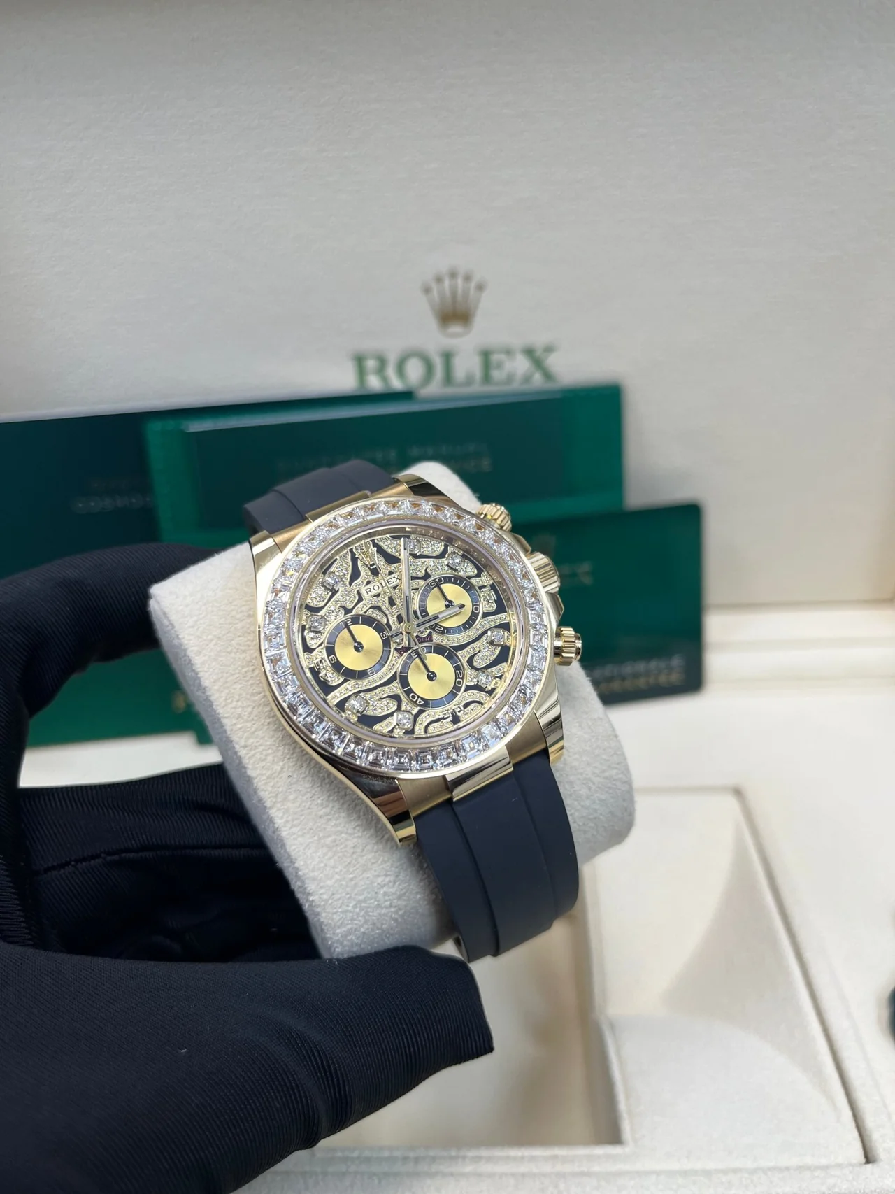 12A(Swiss movement)Rolex Cosmograph Daytona M116588TBR 40mm - LITELUX