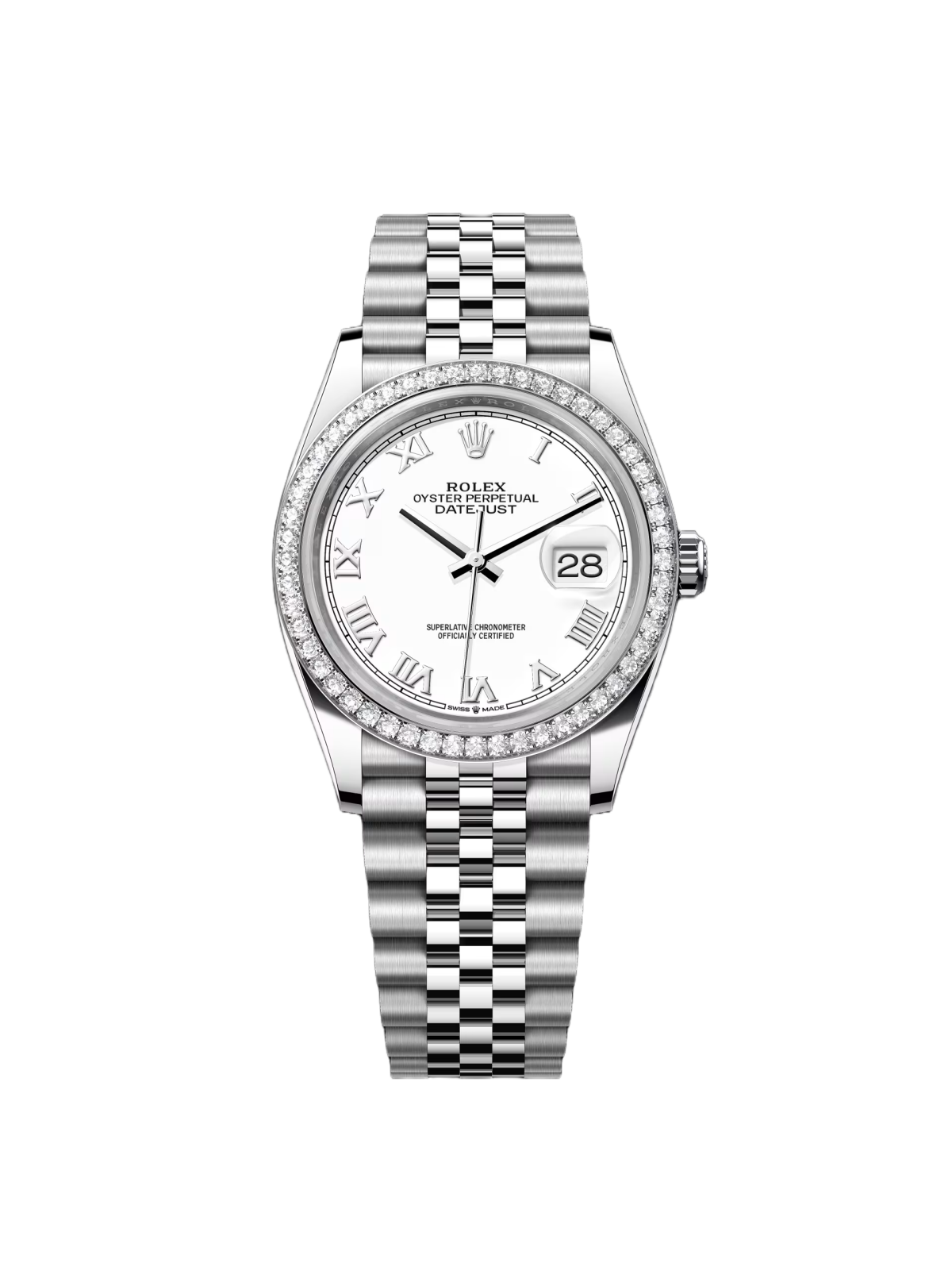 RLX Datejust 36mm 126284RBR White Dial - LITELUX