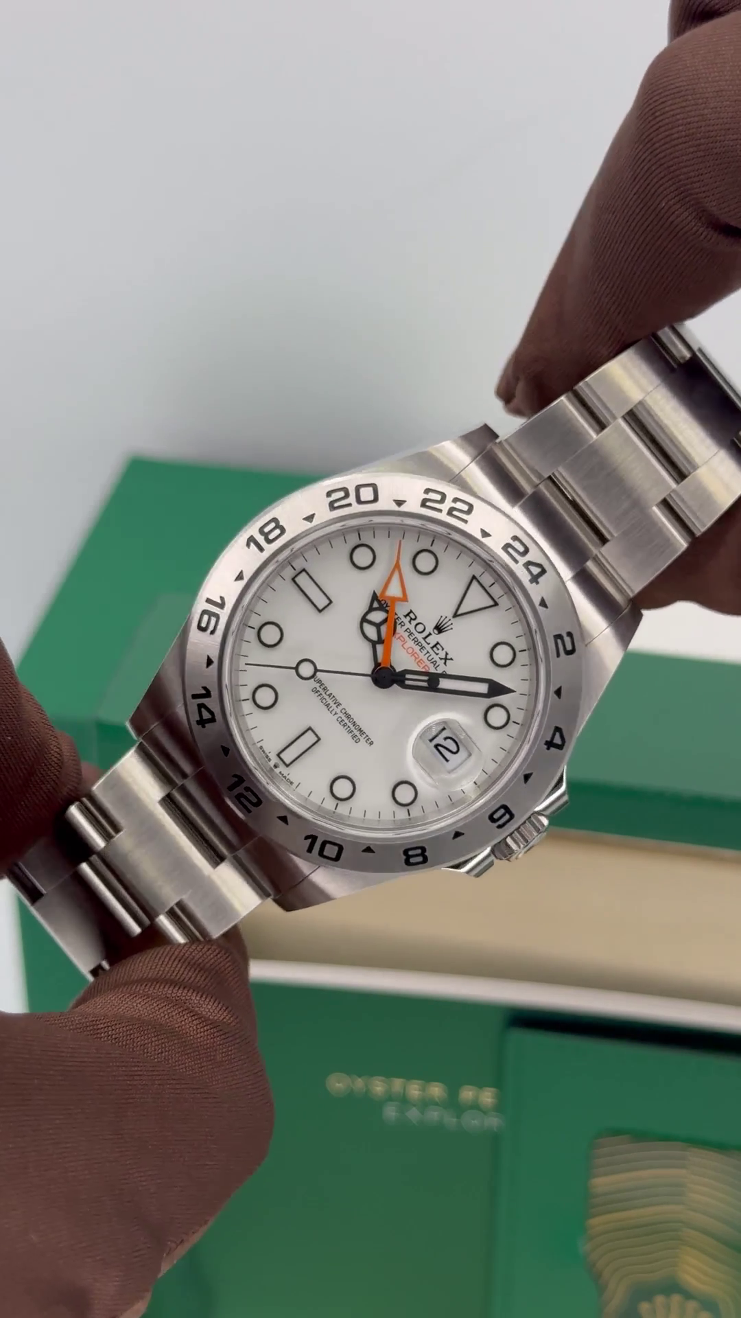 Rolex Explorer II 226570 42mm White Dial Men’s Watch - LITELUX