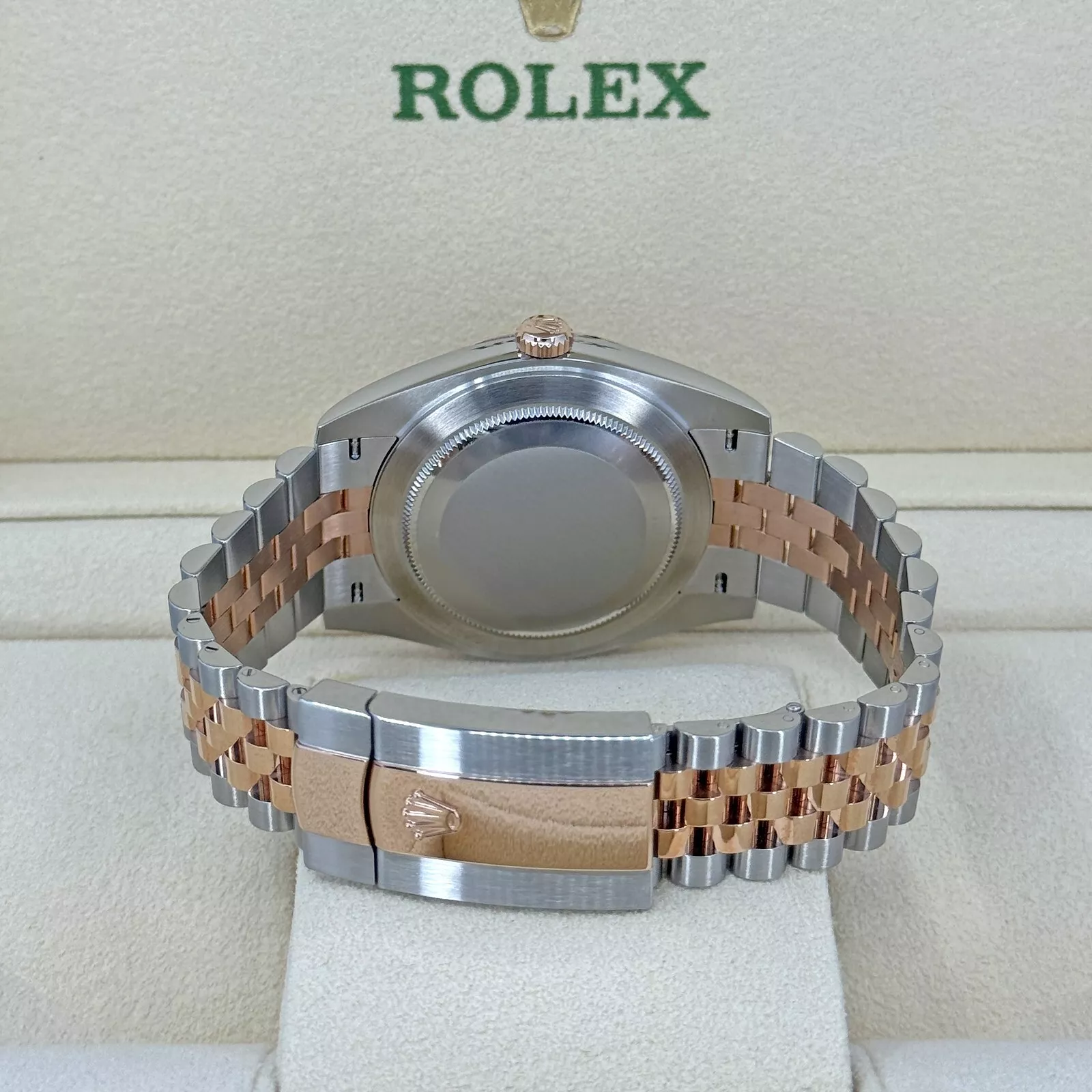RLX Datejust 41mm 126331 MOP Diamond Jubilee Steel and Rose Gold Watch - LITELUX