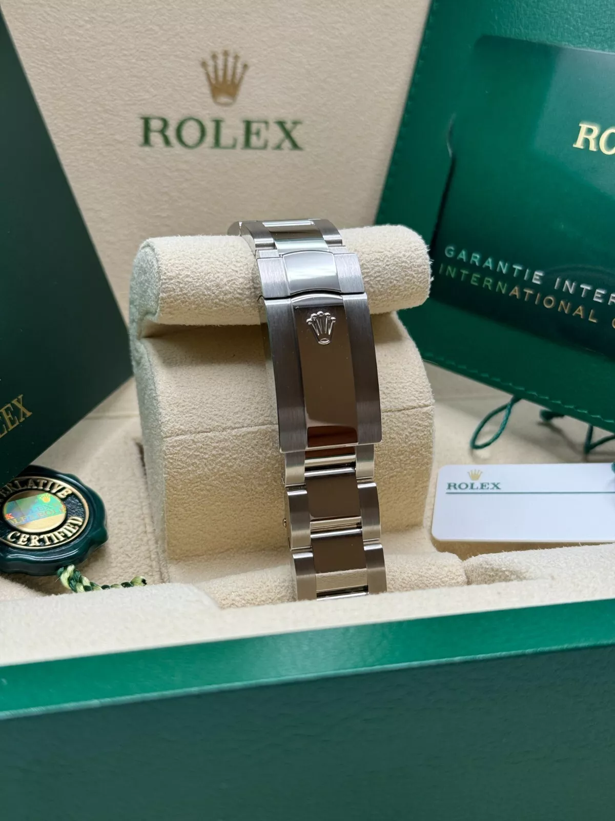 RLX Datejust 41mm White Index Oyster Stainless Steel Men’s Watch - 126334 - LITELUX