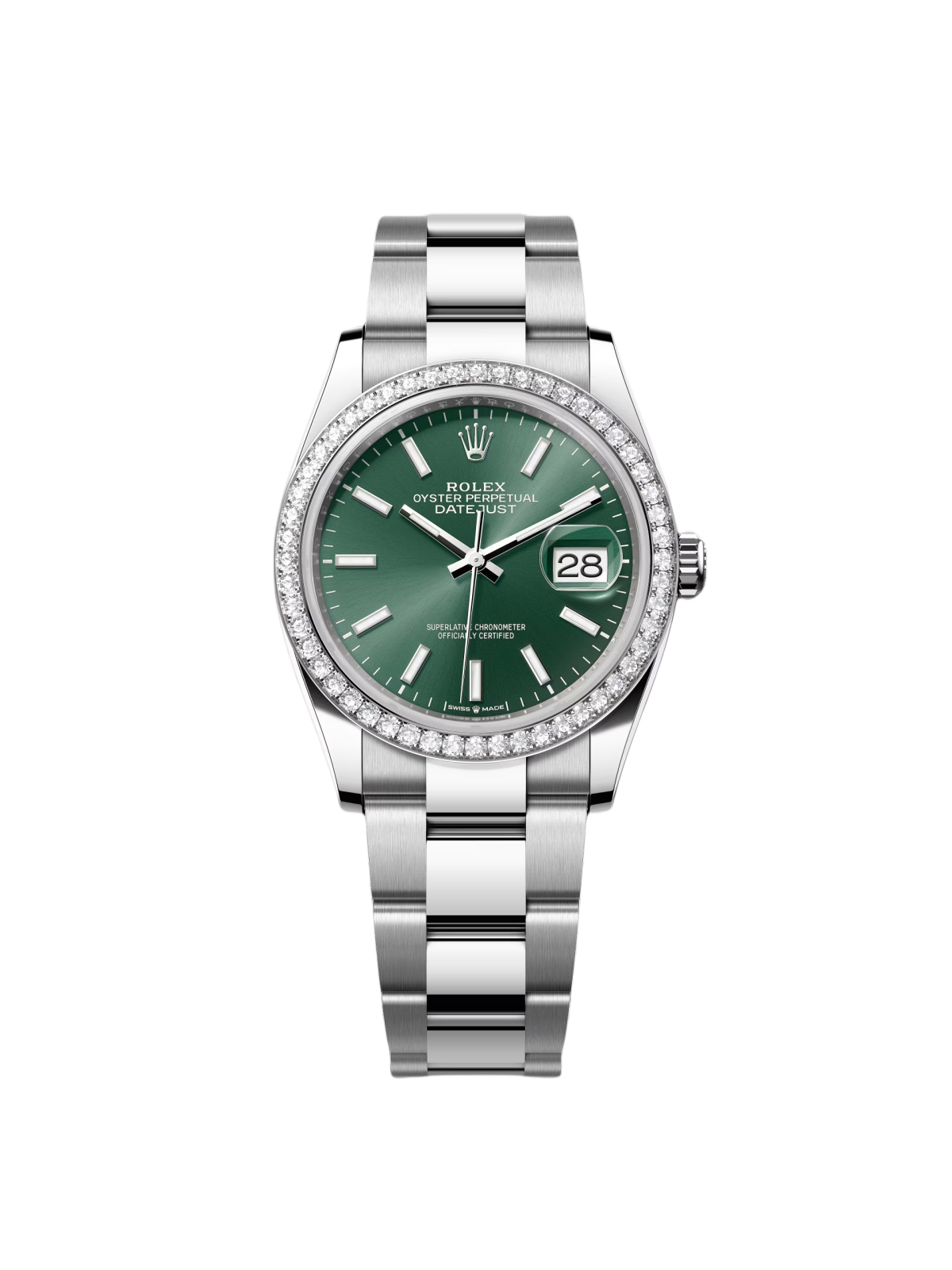 RLX Datejust 36mm 126284 Green Dial Jubilee Bracelet - LITELUX