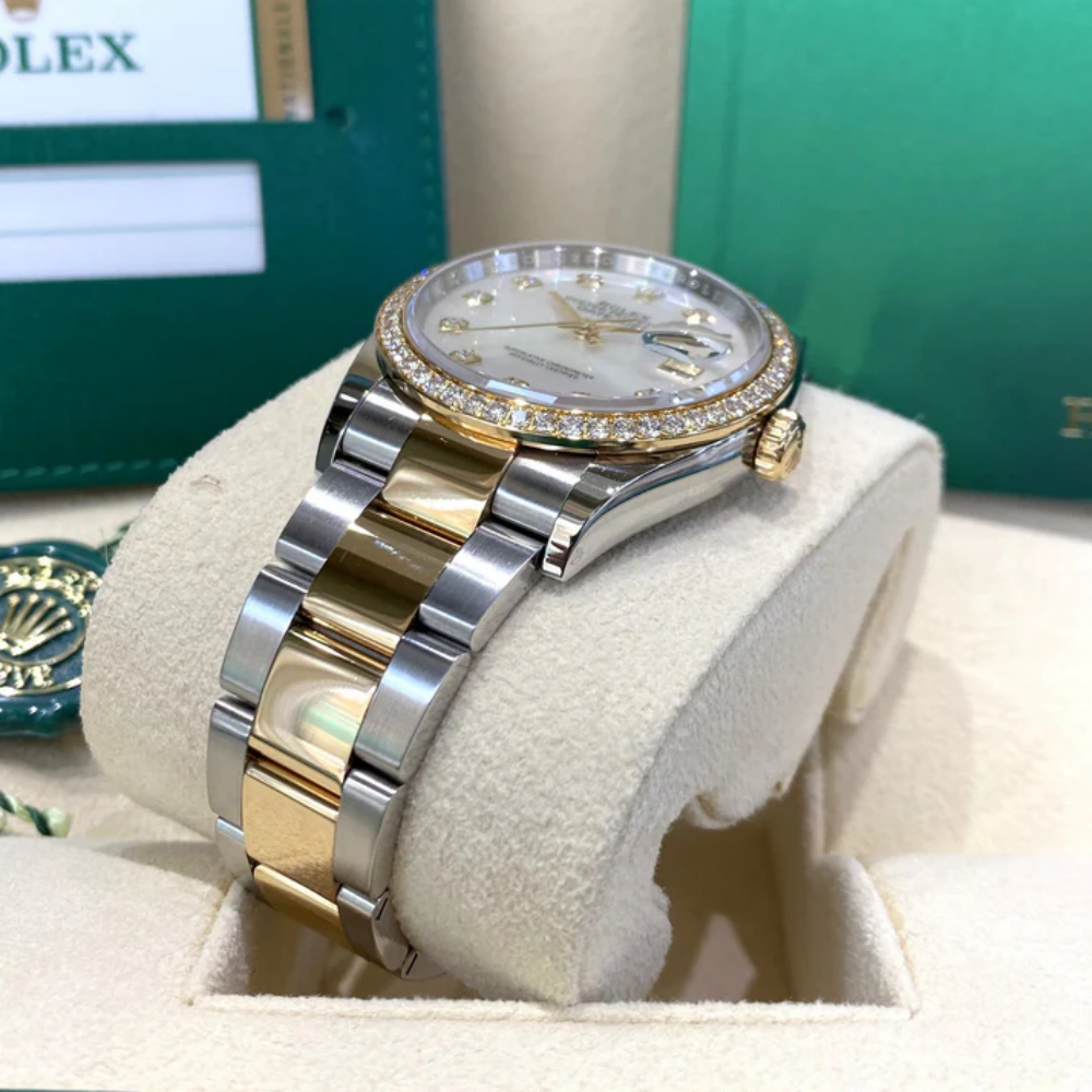 RLX Datejust 36mm 126283 White Mother-of-Pearl Dial Jubilee Bracelet Watch - LITELUX