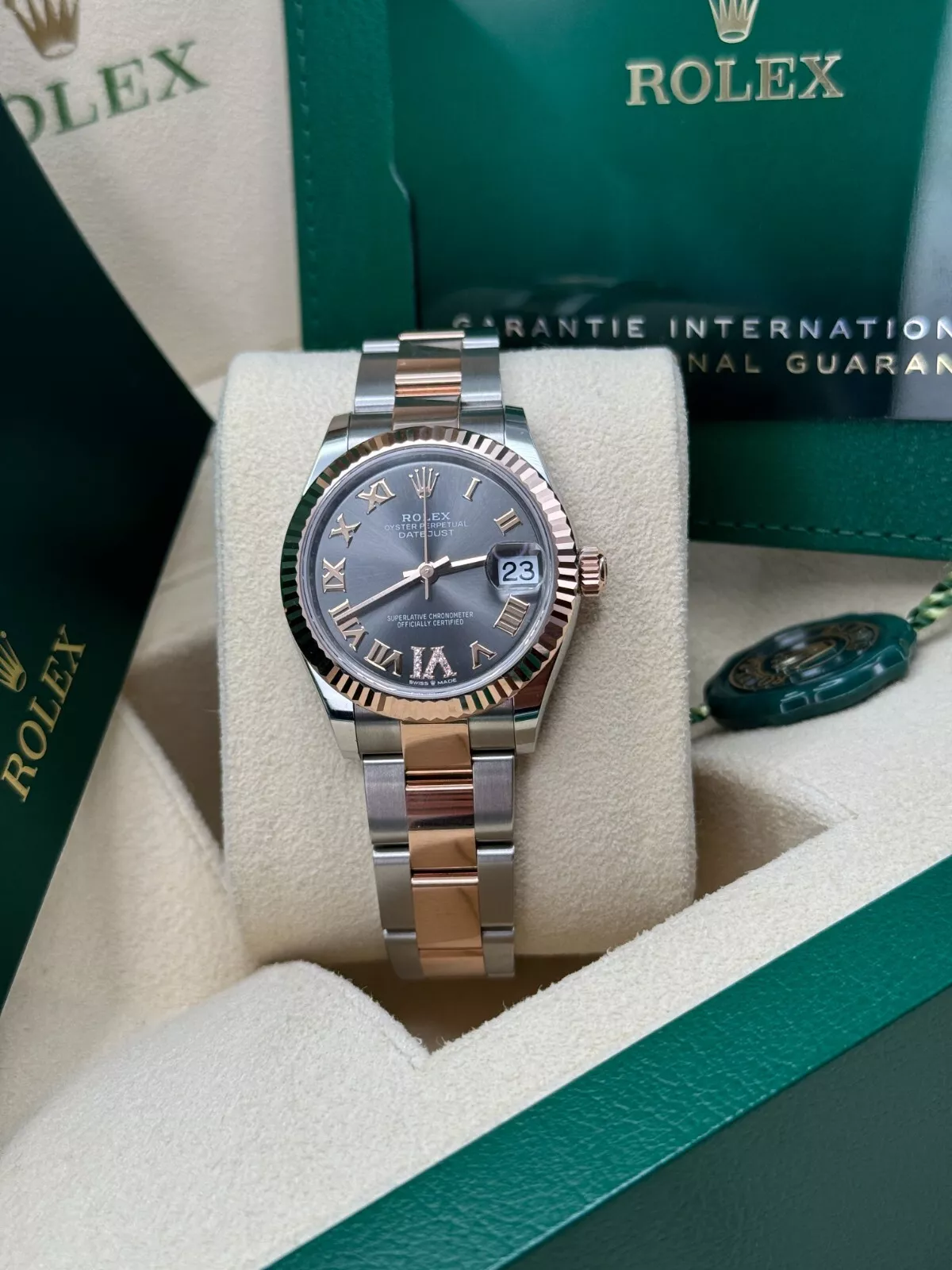 RLX Datejust m278271-0029/0030 Slate 31mm Dial Oyster Bracelet Watch - LITELUX