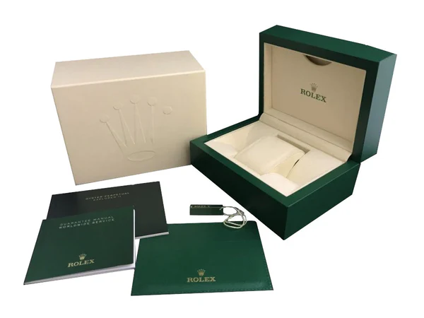 RLX Sky-Dweller 42mm 336238-0004 Yellow Gold Bright Green Dial Oysterflex - LITELUX