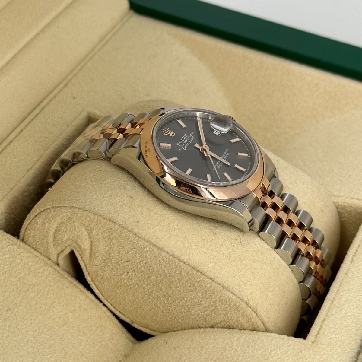 RLX Datejust m278241-0017/0018 Slate 31mm Dial Oyster Bracelet Watch - LITELUX