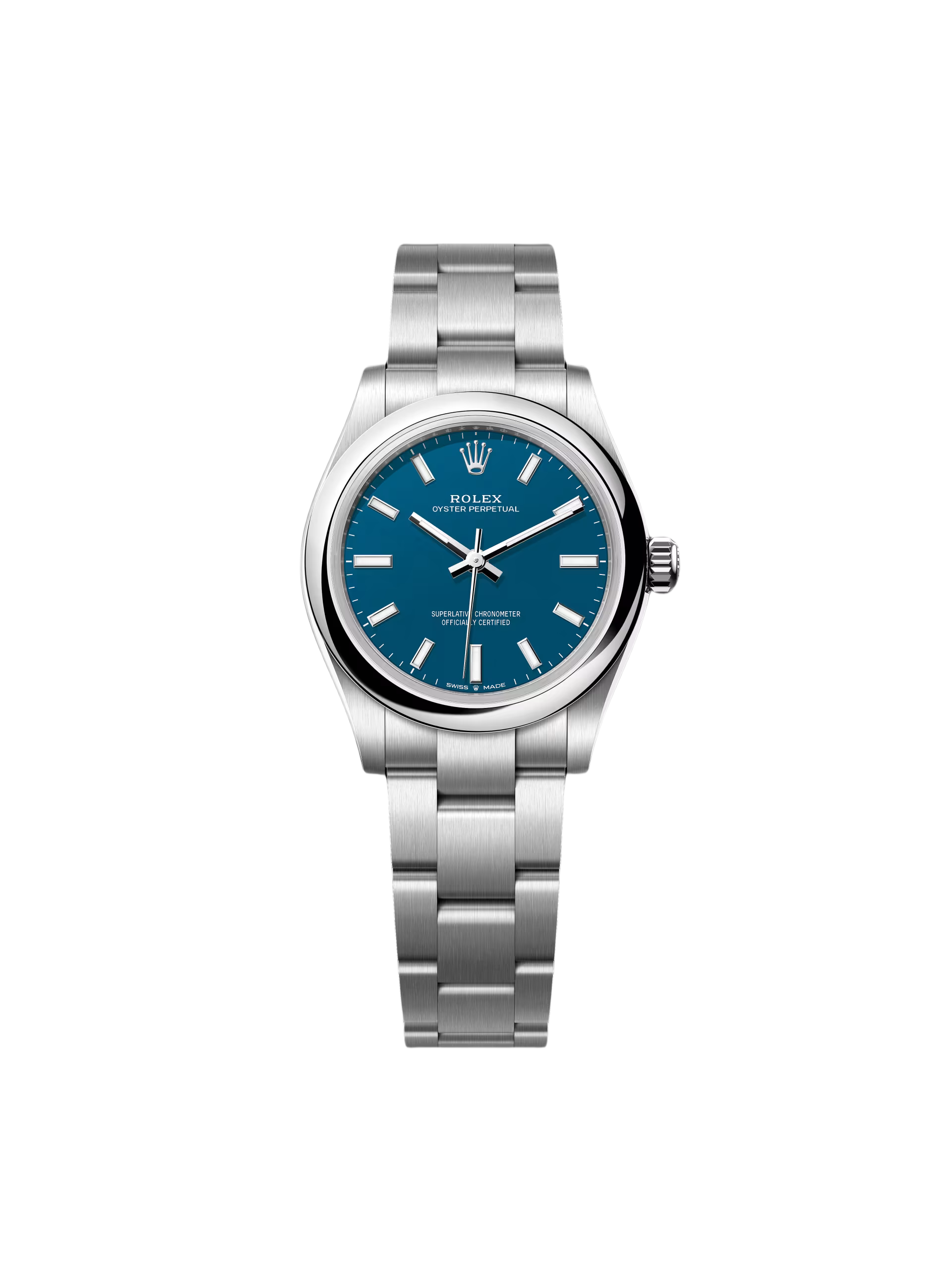 RLX Oyster Perpetual 31mm 277200-0017 Blue Dial Oyster Bracelet Watch - LITELUX