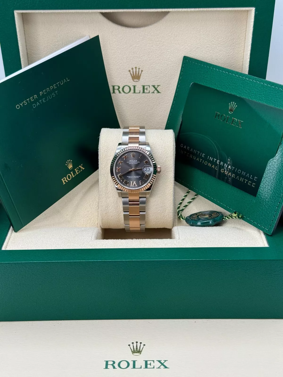 RLX Datejust m278271-0029/0030 Slate 31mm Dial Oyster Bracelet Watch - LITELUX