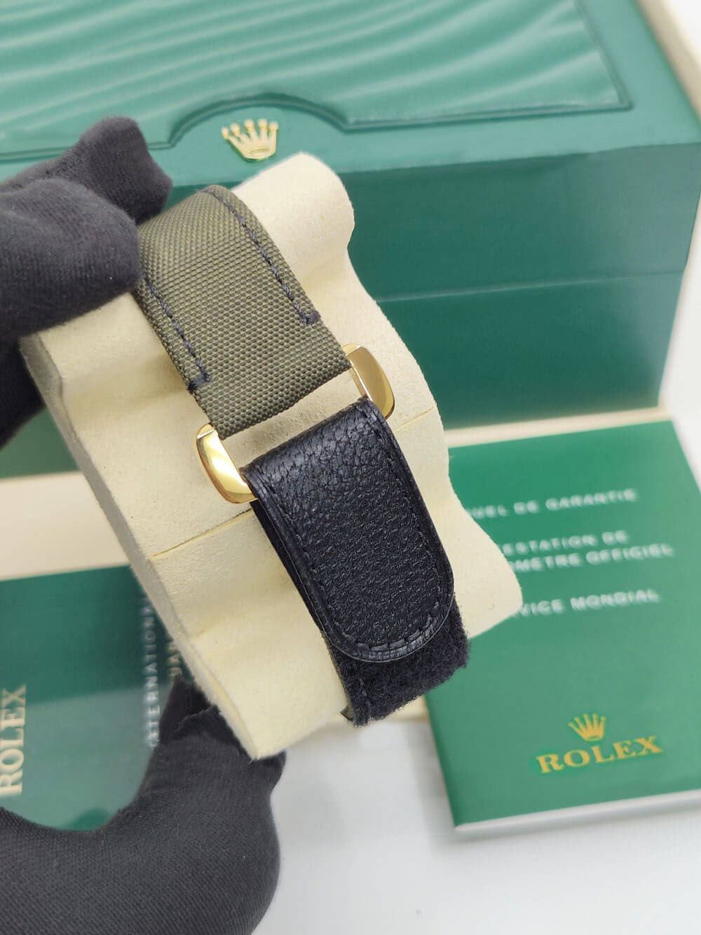 12A(Swiss movement)Rolex Cosmograph Daytona DIW Carbon Military Green Swiss Replica Watch | Custom Made Limited Edition | - LITELUX