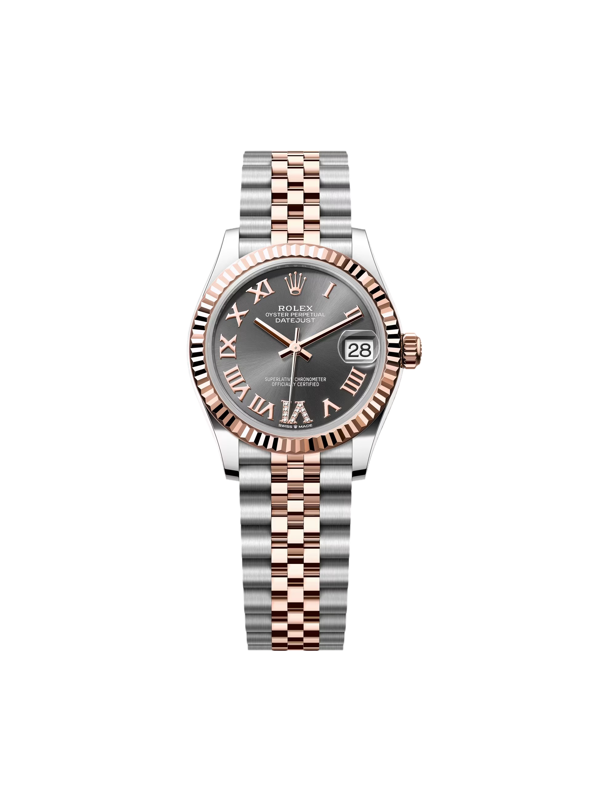 RLX Datejust m278271-0029/0030 Slate 31mm Dial Oyster Bracelet Watch - LITELUX