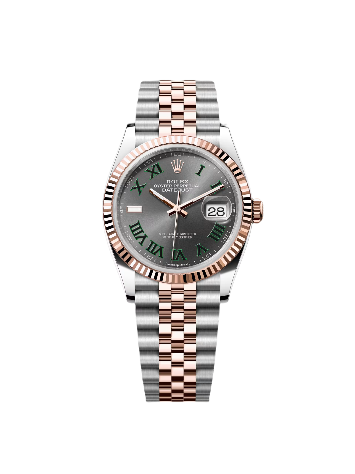 RLX Datejust 36mm 126231 Slate Dial Oyster Bracelet Watch - LITELUX