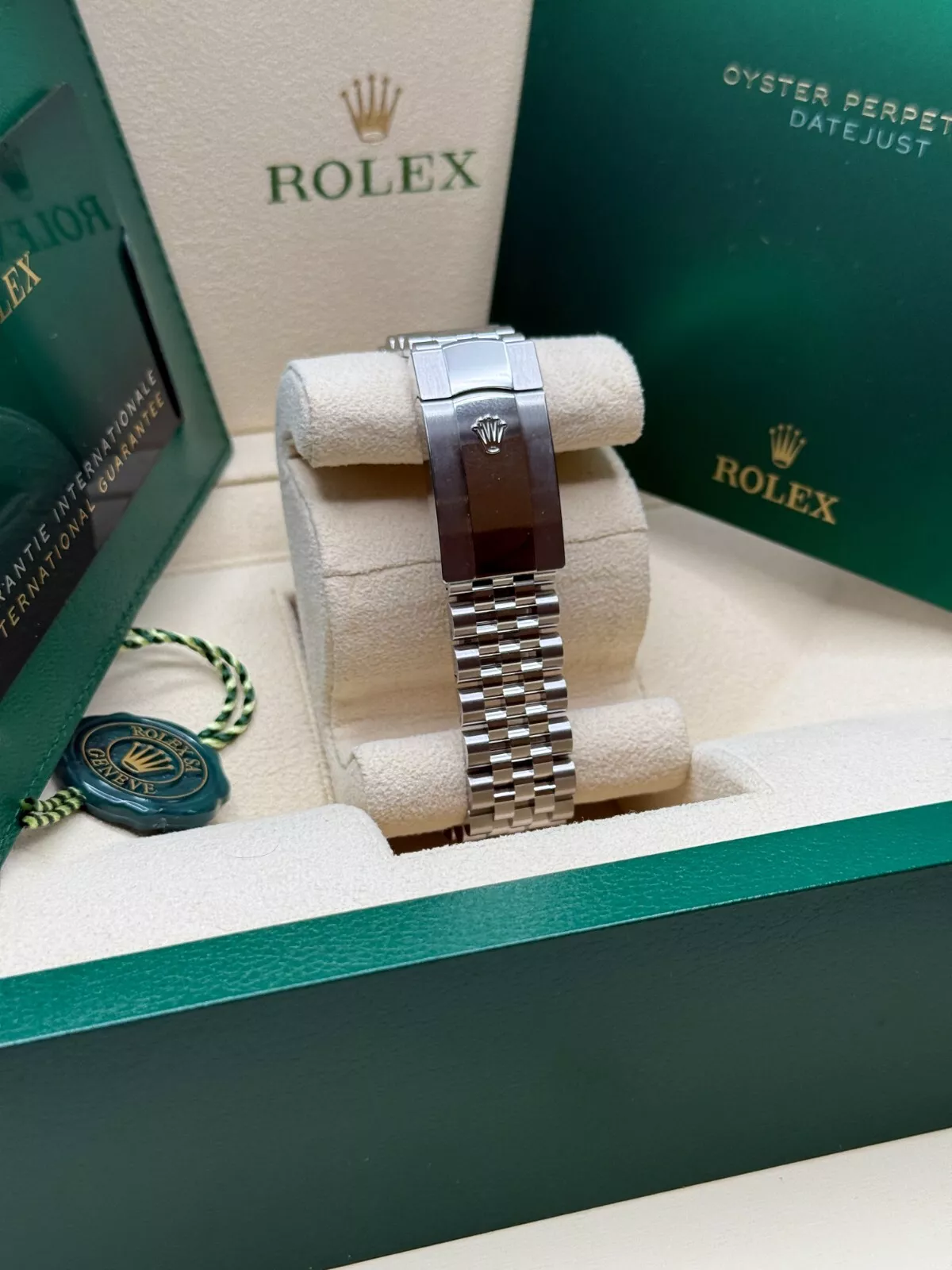 RLX Datejust 41mm White Index Oyster Stainless Steel Men’s Watch - 126334 - LITELUX