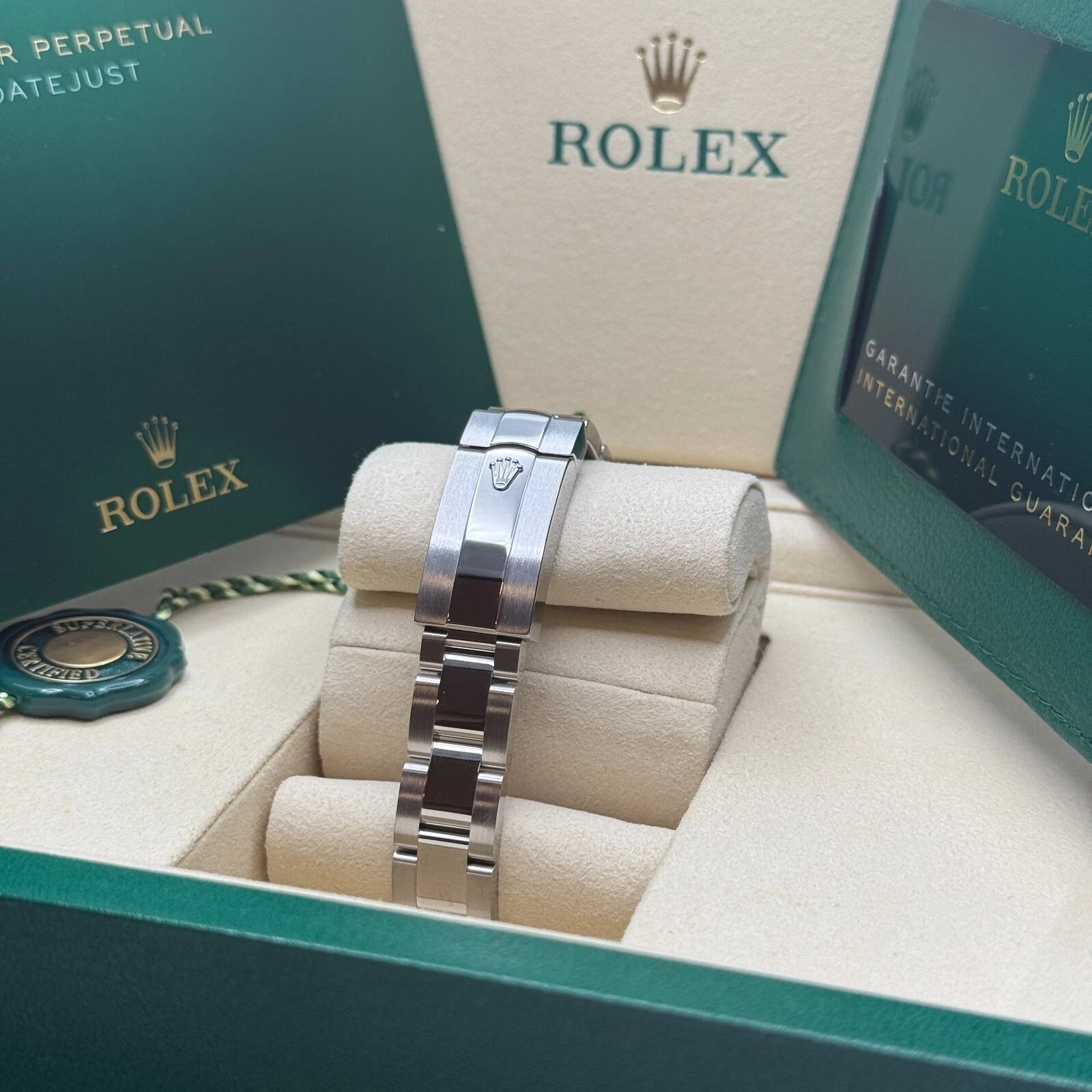 RLX Lady-Datejust 28mm 279384RBR Dark Gray set with Diamonds - LITELUX