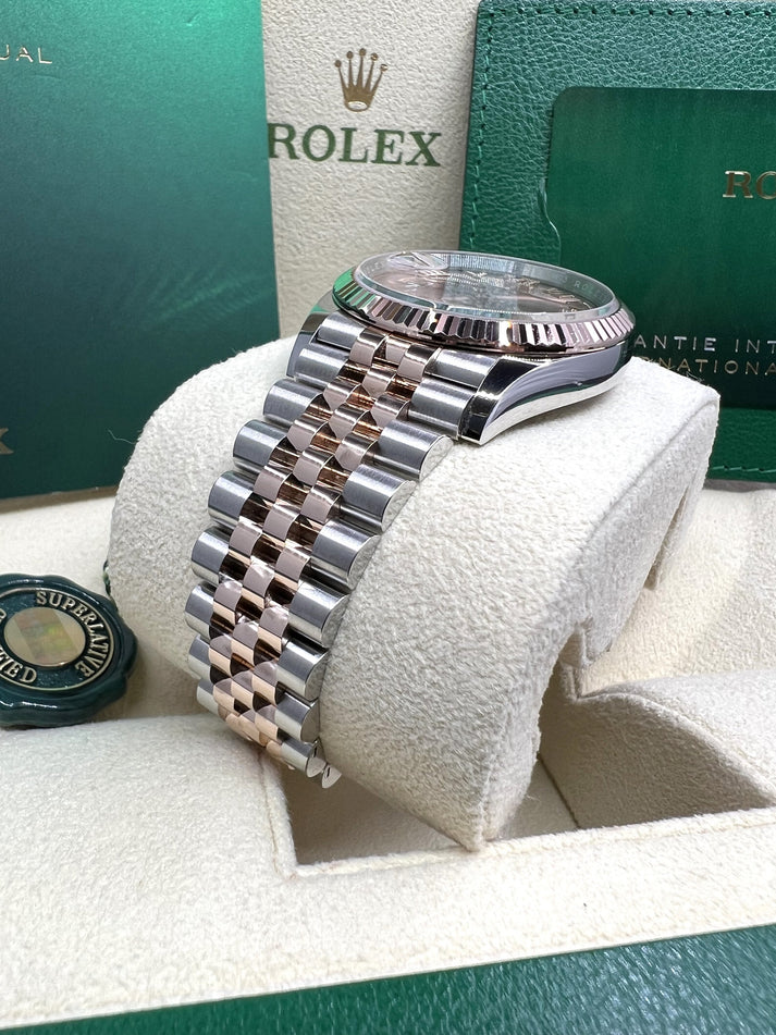 RLX Datejust 36mm 126231 Rose Dial Oyster Bracelet - LITELUX