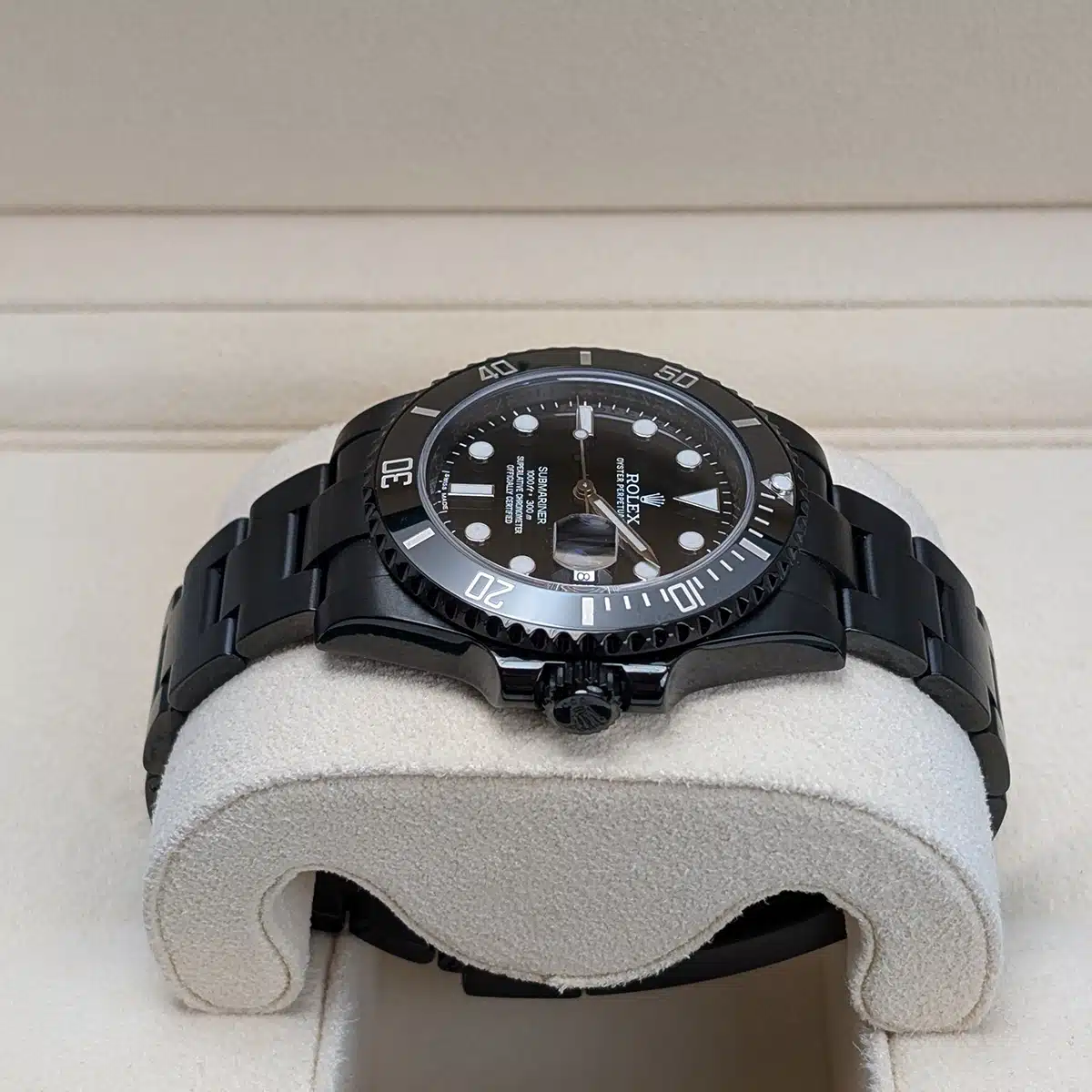 Rolex Submariner 40mm 116610LN Black Dial Black PVD Oyster Bracelet Watch - LITELUX