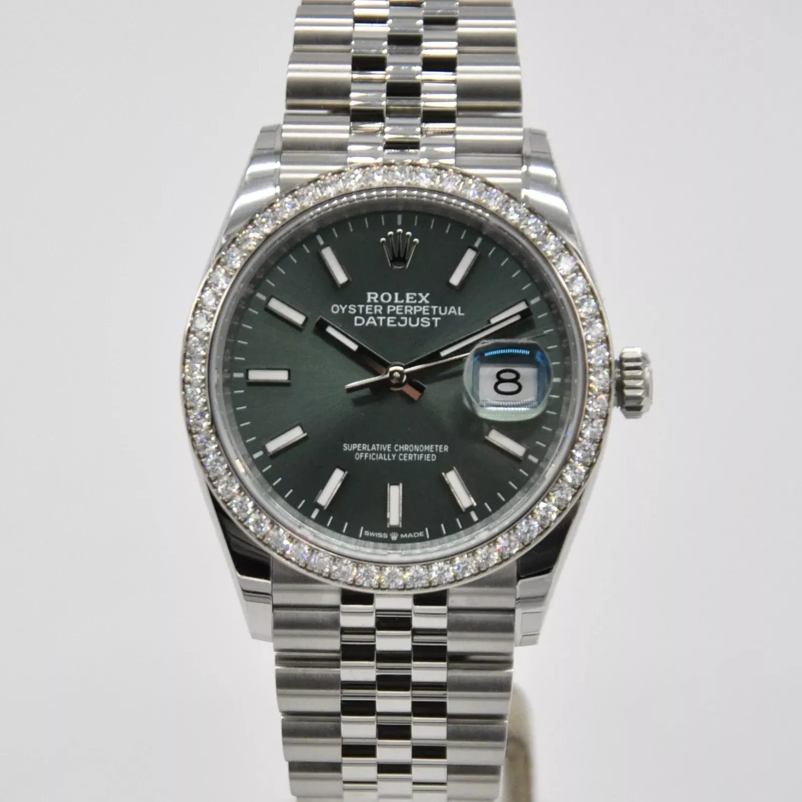 RLX Datejust 36mm 126284 Green Dial Jubilee Bracelet - LITELUX