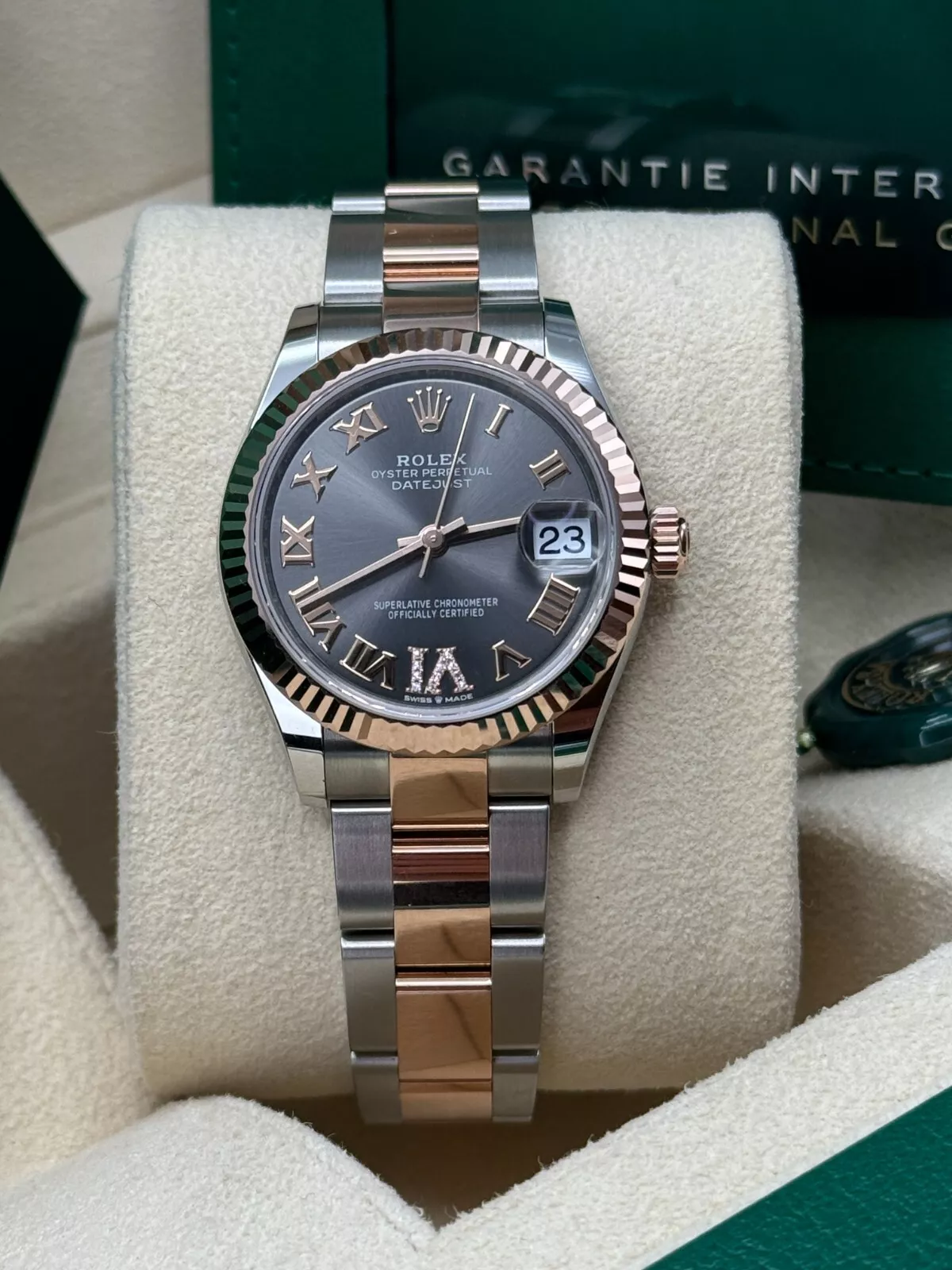 RLX Datejust m278271-0029/0030 Slate 31mm Dial Oyster Bracelet Watch - LITELUX