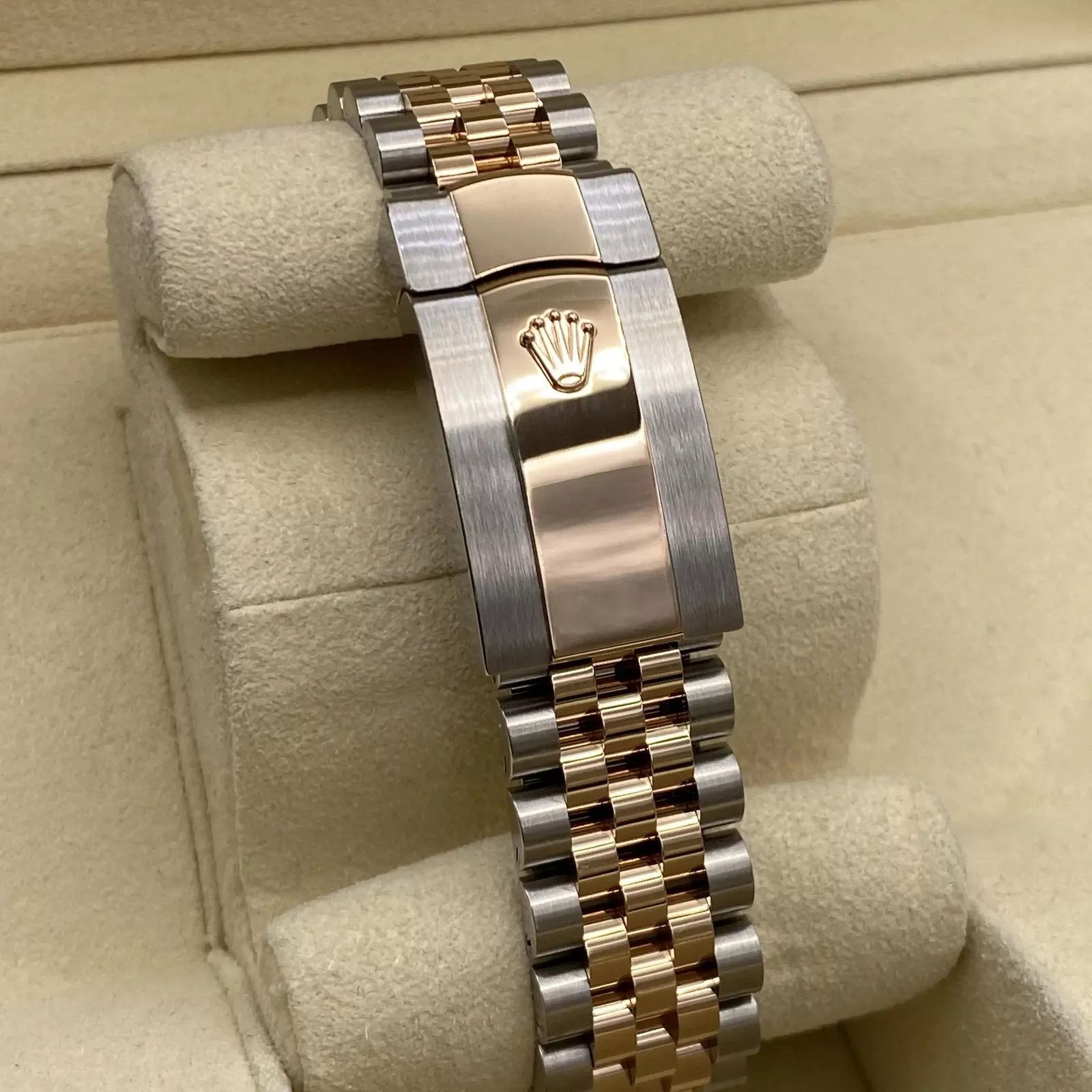 RLX Datejust 41mm 126301 Chocolate Diamond Jubilee Steel and Everose Gold Watch - LITELUX
