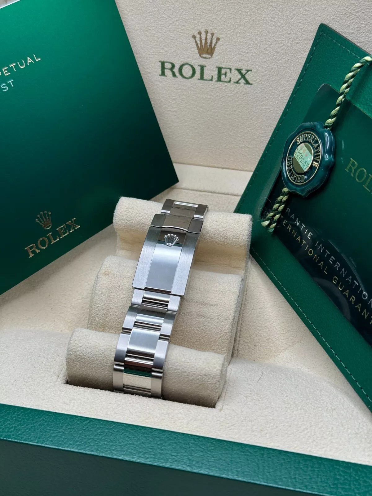 RLX Datejust 41mm 126334 Mint Green Fluted Motif Dial Oyster Bracelet - LITELUX