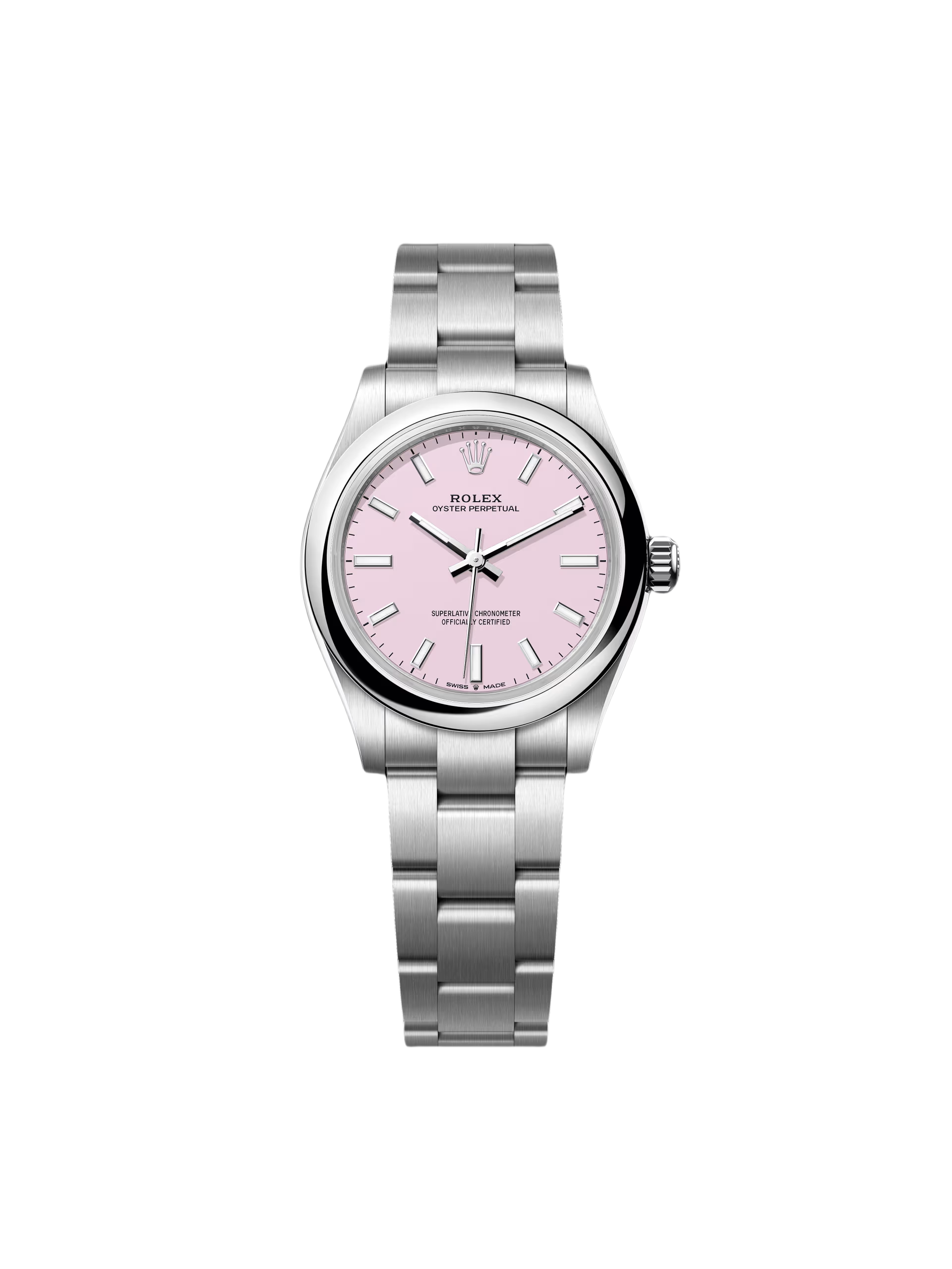 RLX Oyster Perpetual 31mm 277200-0009 Pink Dial Oyster Bracelet Watch - LITELUX