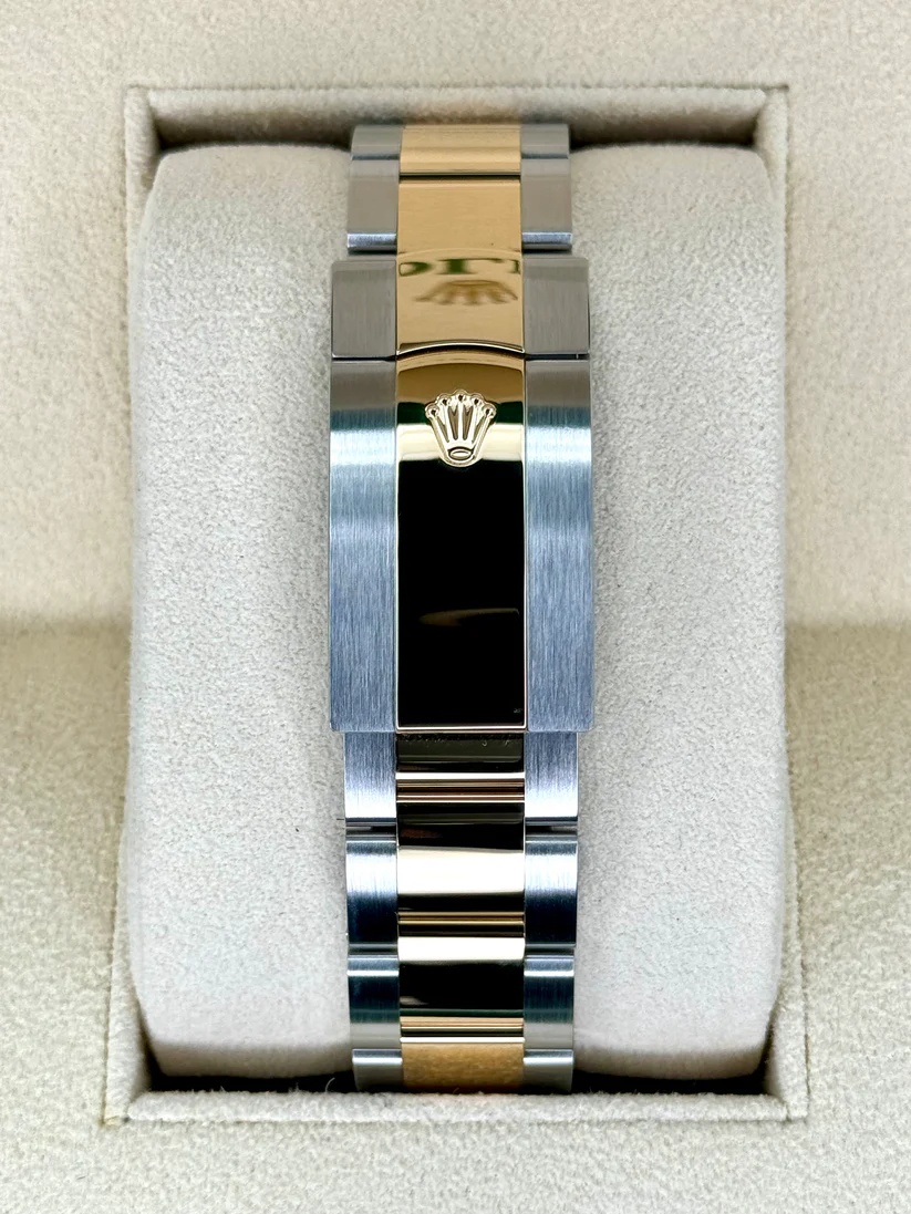 RLX Sky-Dweller 42mm 336933-0003 Two-Tone Yellow Gold Black Dial Jubilee - LITELUX