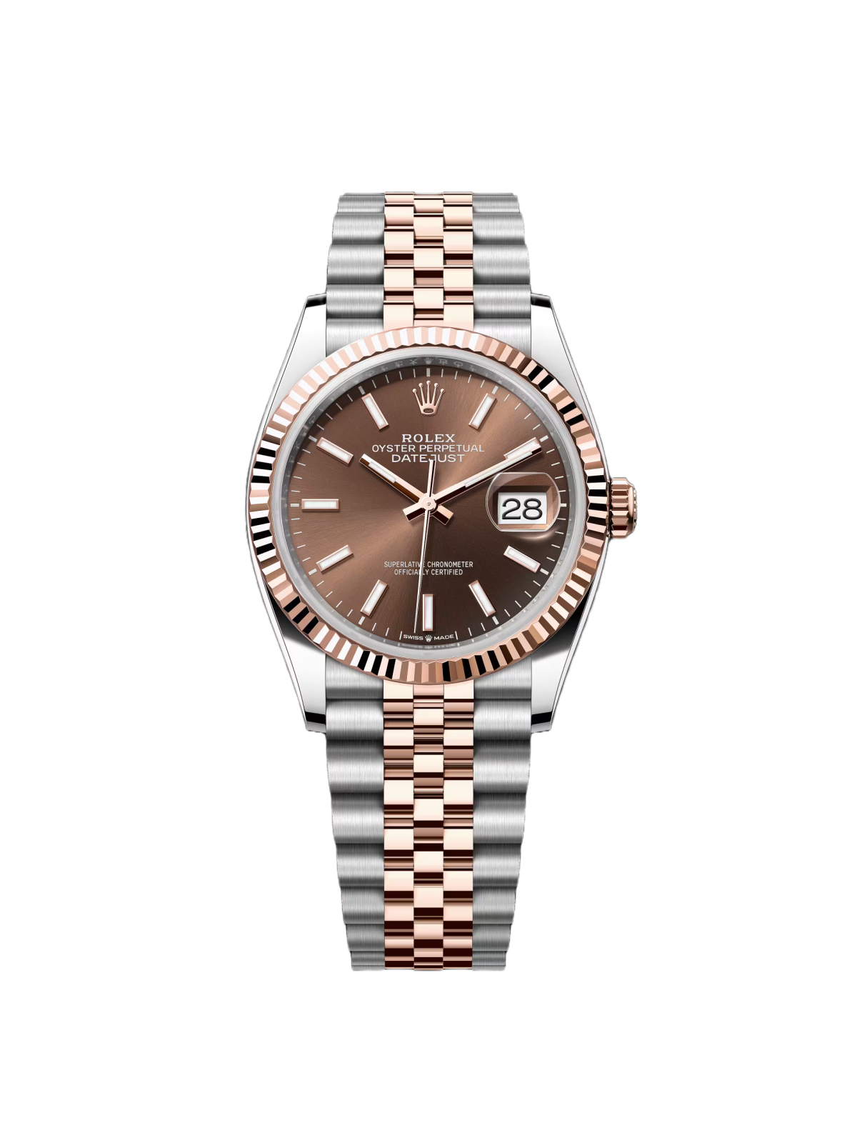 RLX Datejust 36mm 126231 Chocolate Dial Oyster Bracelet - LITELUX