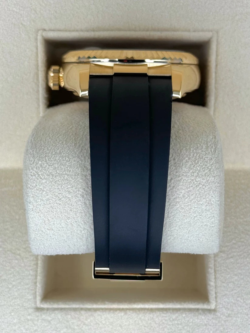RLX Sky-Dweller 42mm 336238-0001 Yellow Gold Champagne Dial Oysterflex - LITELUX