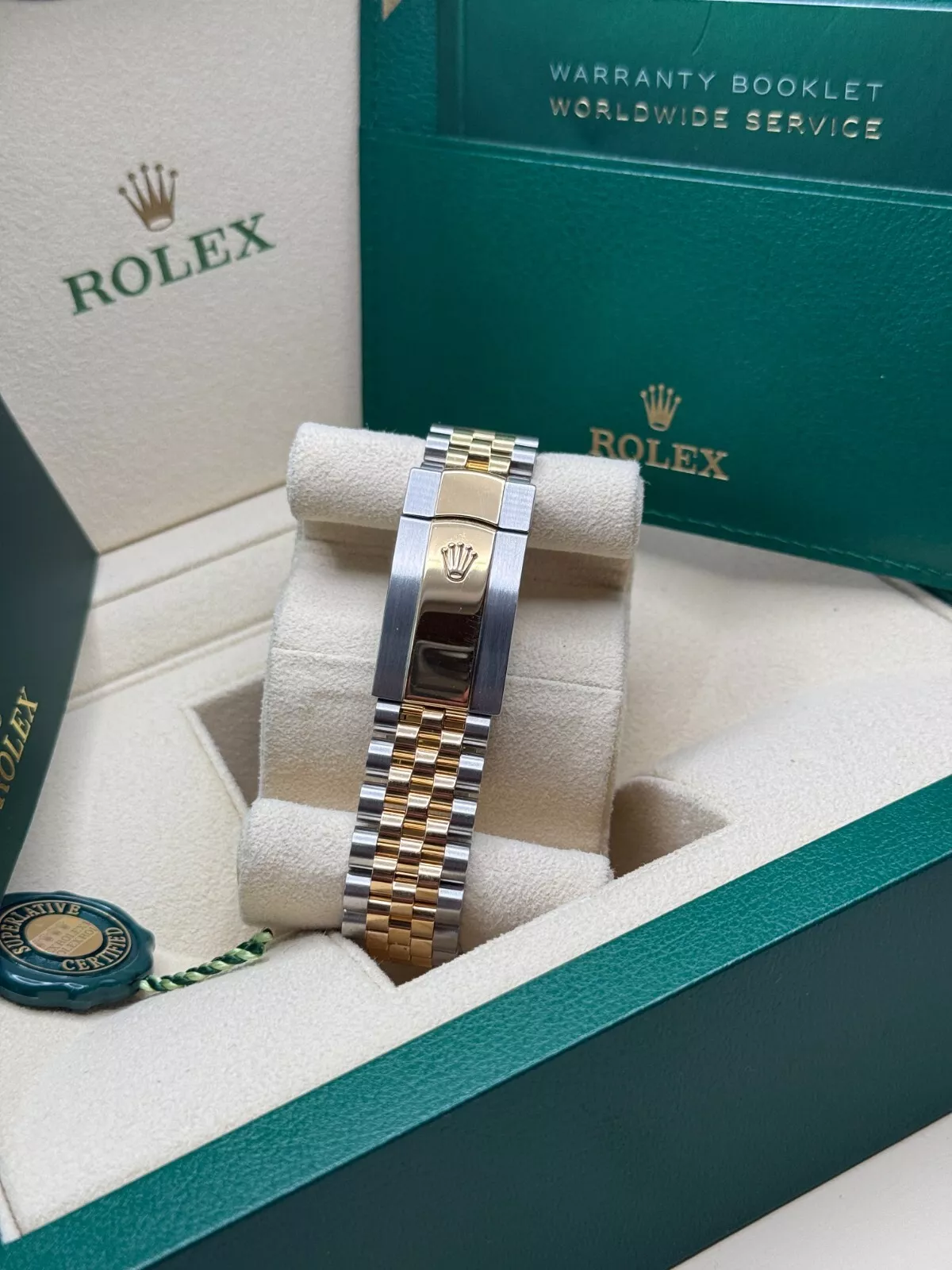 RLX Datejust 36mm 126233 White Index Dial Two-Tone Jubilee Bracelet Watch - LITELUX