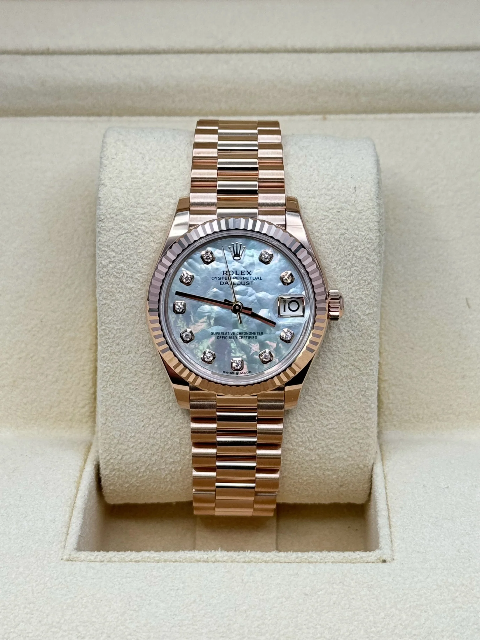 RLX Datejust m278275-0009 Mother-of-Pearl 31mm Dial - LITELUX