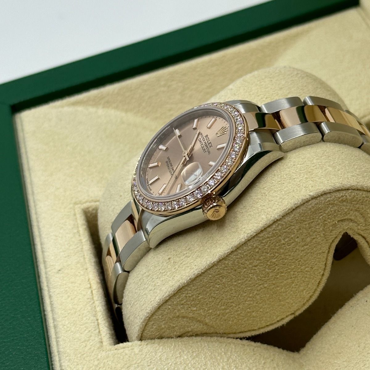 RLX Datejust m278381-0009/0010 Rose Dial Diamond-Set Bezel 31mm - LITELUX