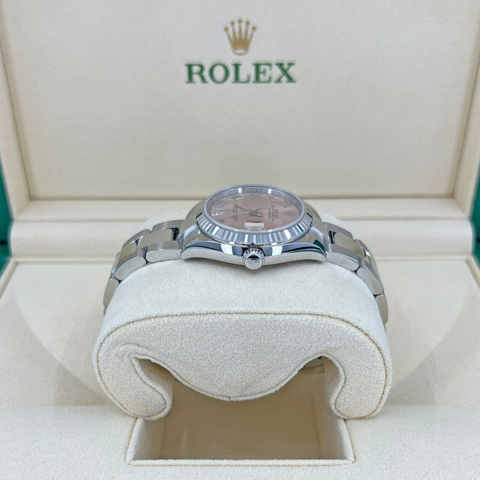 RLX Datejust m278274-0023/0024 Pink 31mm Dial Oyster Watch - LITELUX
