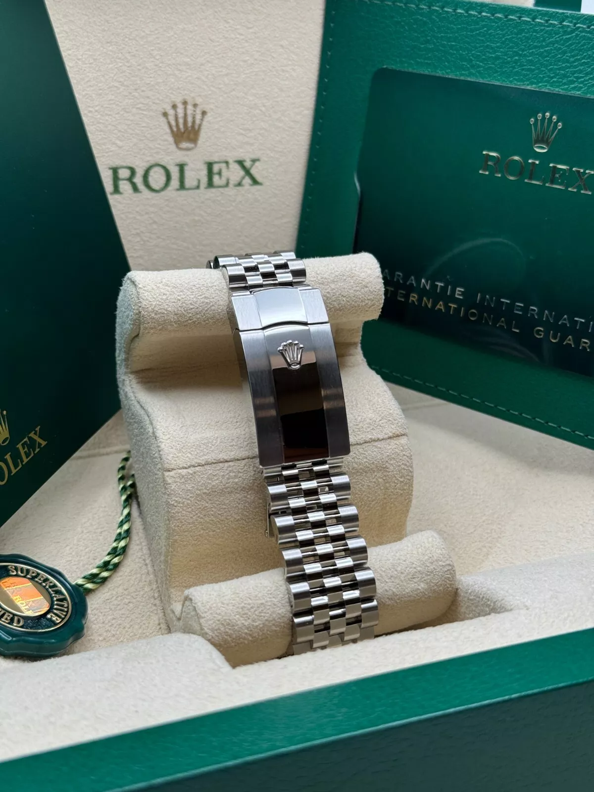 RLX Datejust 41mm 126334 Slate Roman Jubilee Stainless Steel Mens Watch - LITELUX
