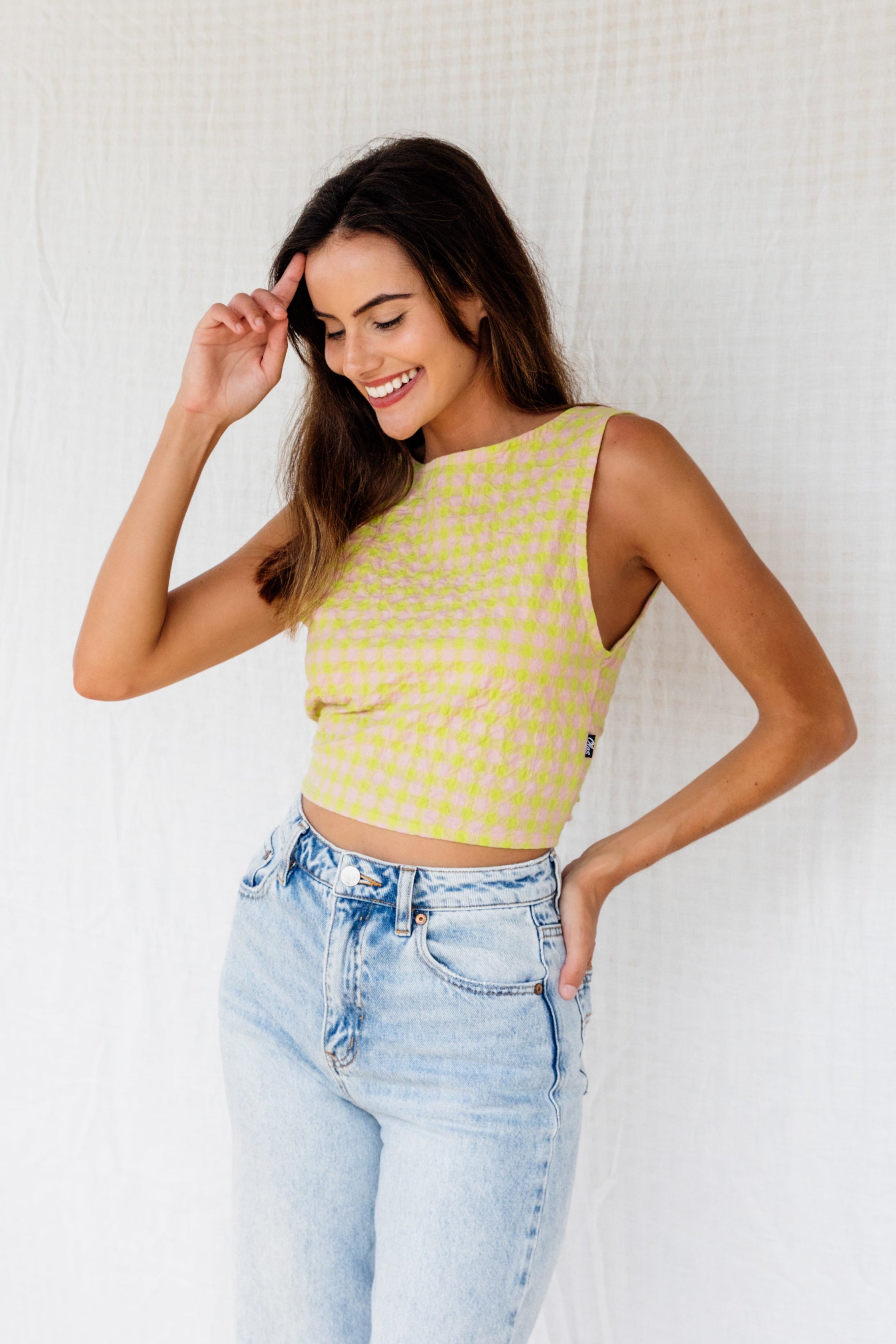 SPLICE BACKLESS TOP