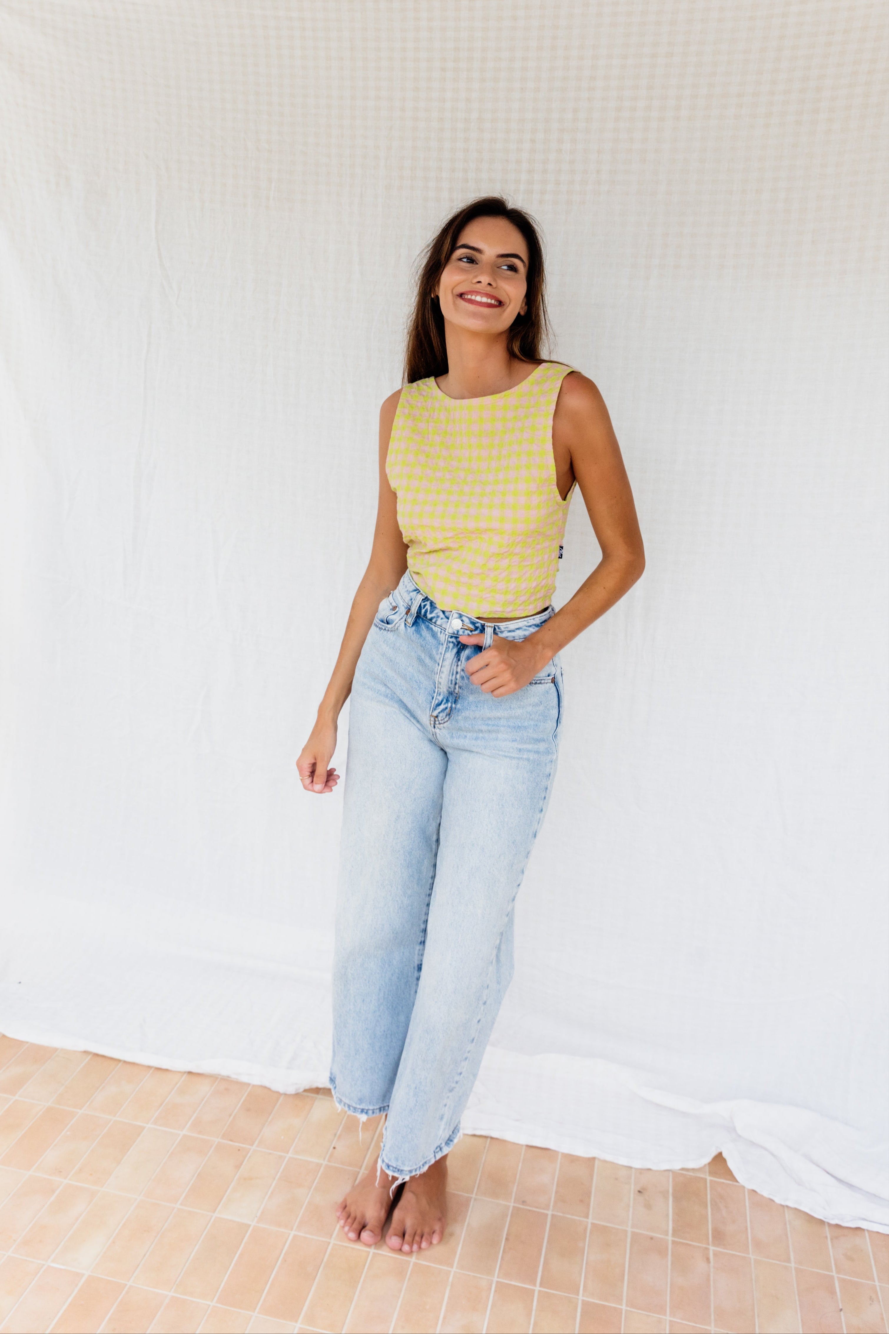 SPLICE BACKLESS TOP