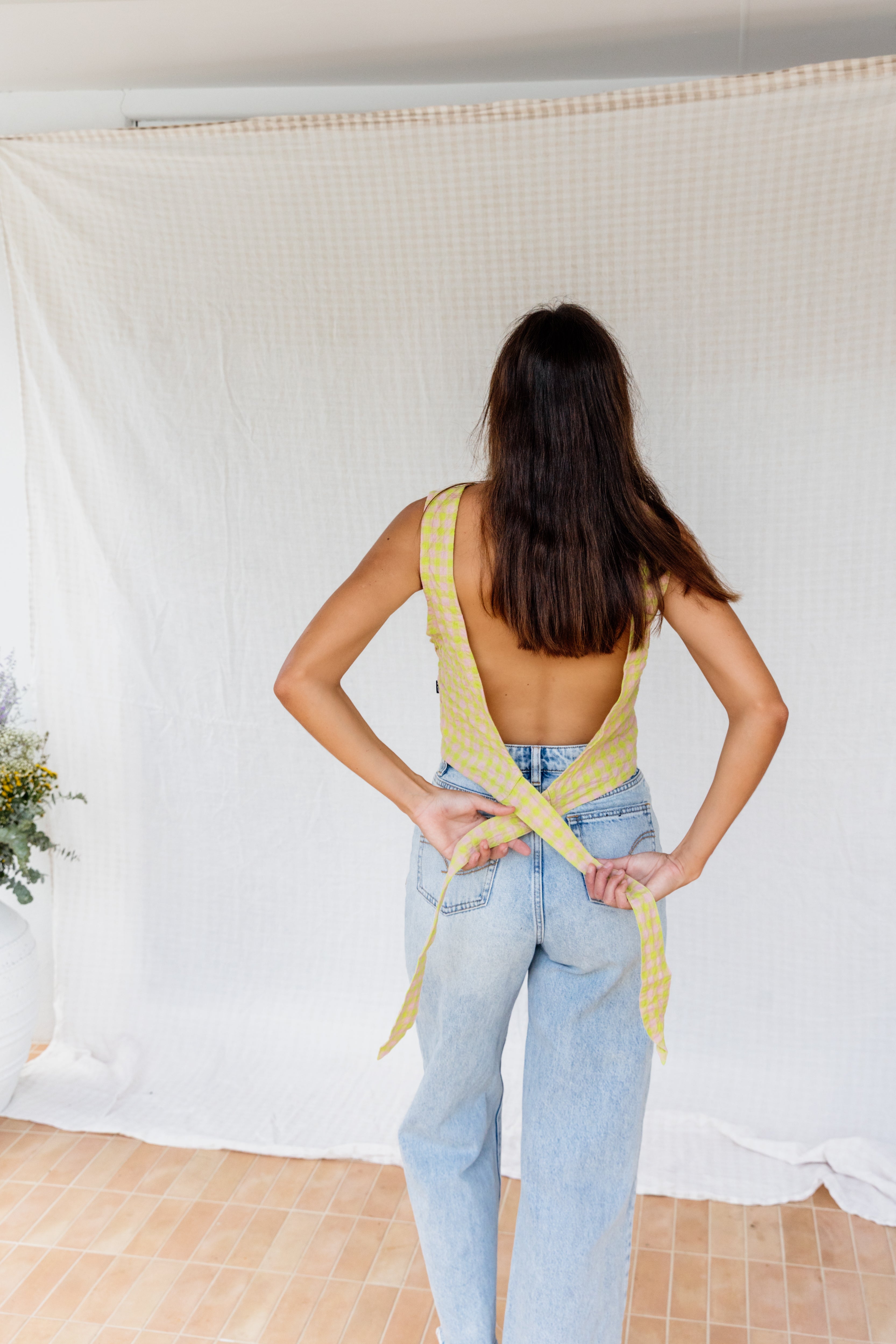 SPLICE BACKLESS TOP