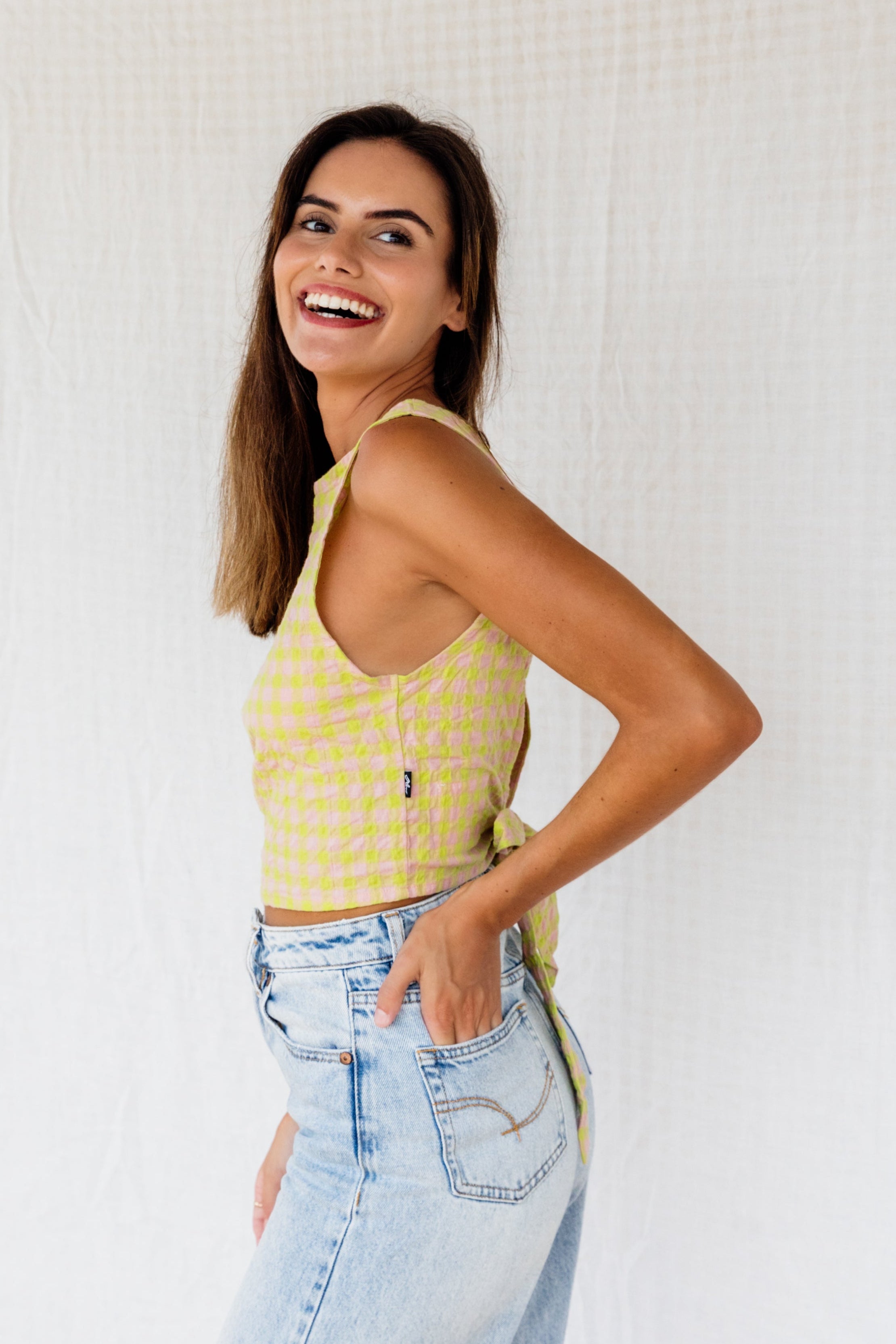 SPLICE BACKLESS TOP