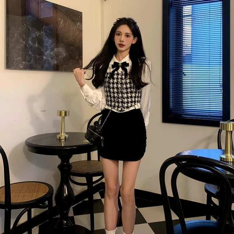 jpyuyuco-Lace Peter Pan Collar Blouse