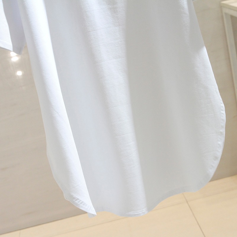 jpyuyuco-Summer White short-sleeved T-shirt for women