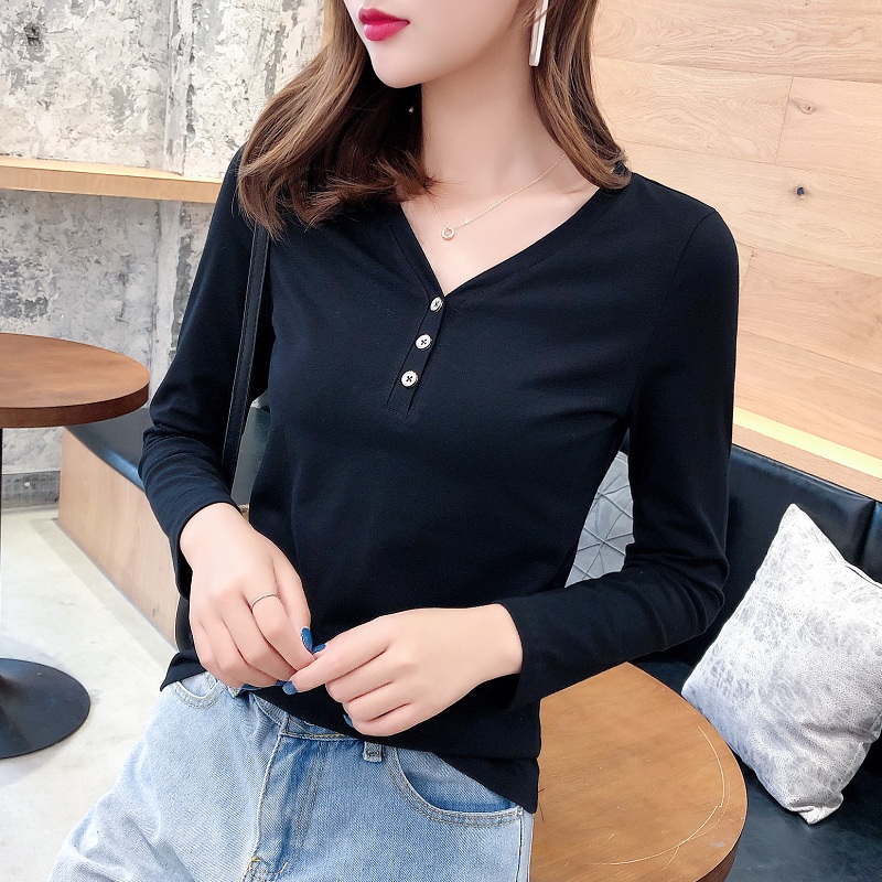 jpyuyuco-Autumn new slim fit inside thin section