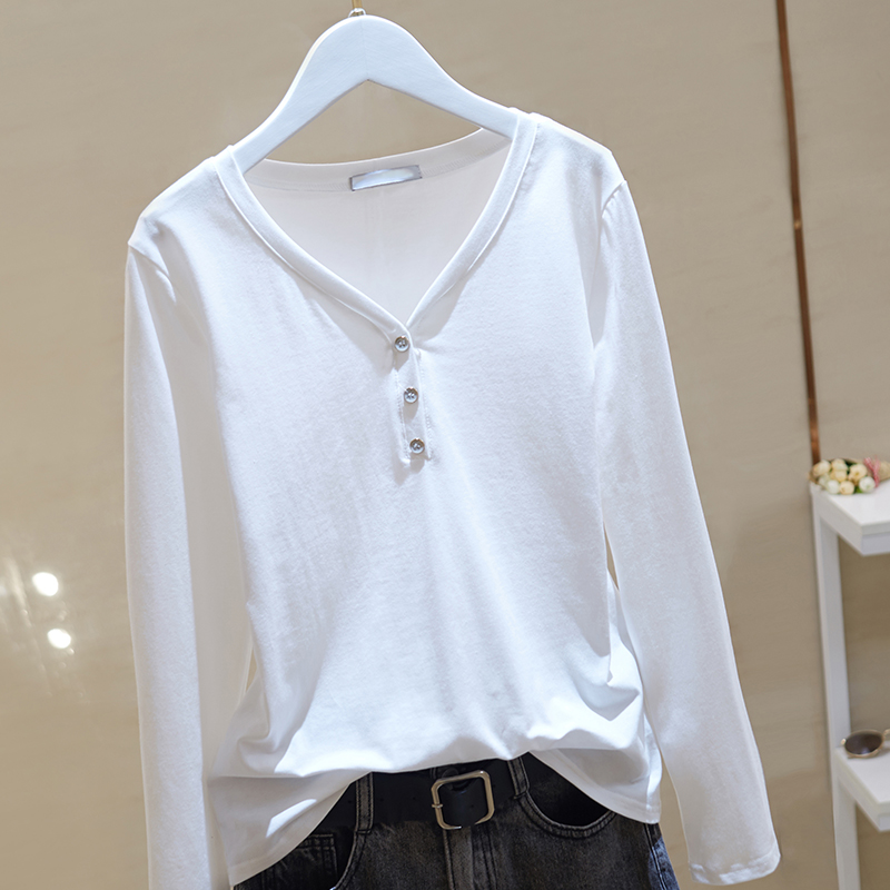 jpyuyuco-Autumn new slim fit inside thin section